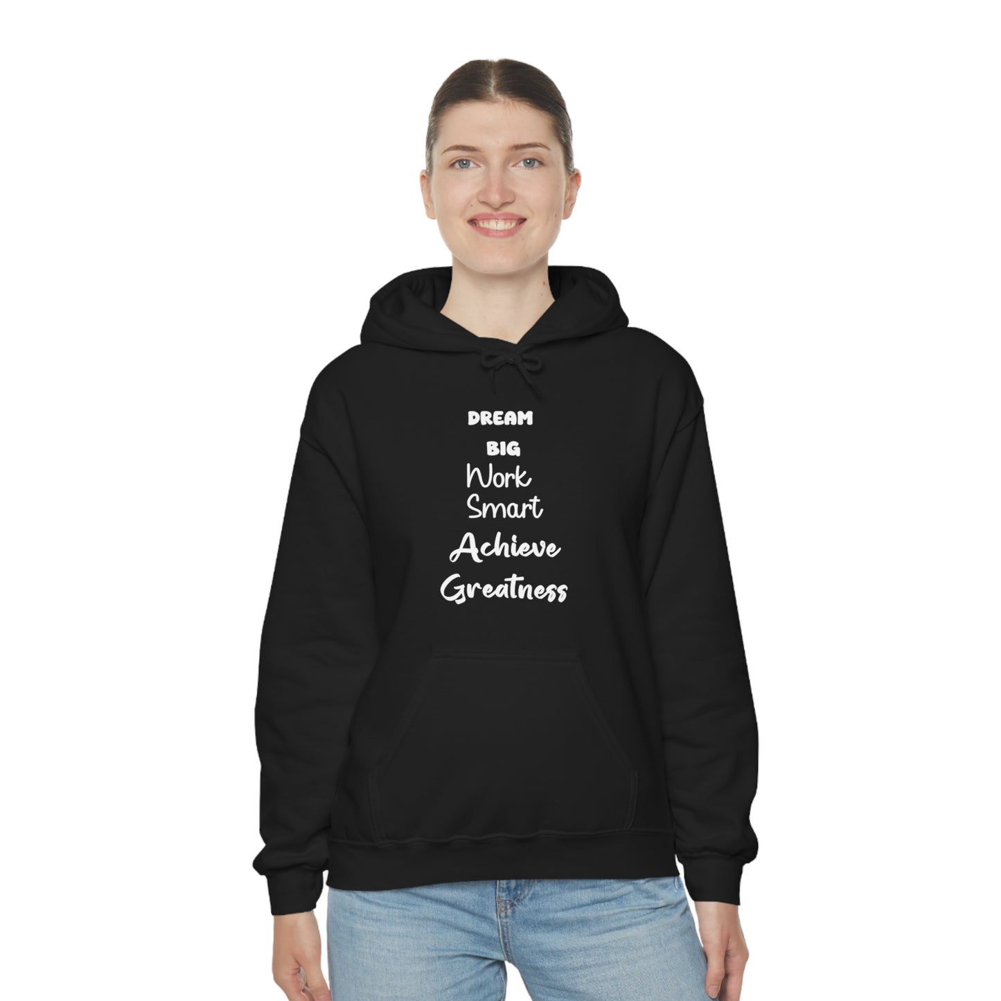 Soluvd Dream Big Unisex, Women's, Men's Heavy Blend™ Hooded Sweatshirt