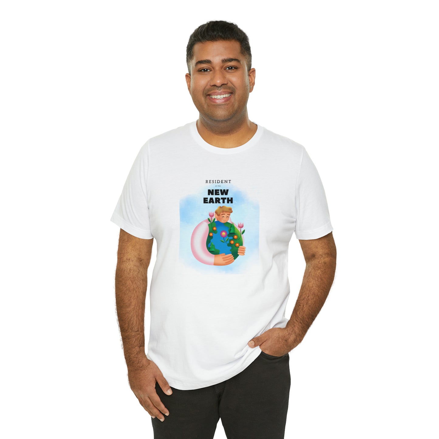 Soluvd Resident of The New Earth Mike Unisex Jersey Short Sleeve Tee