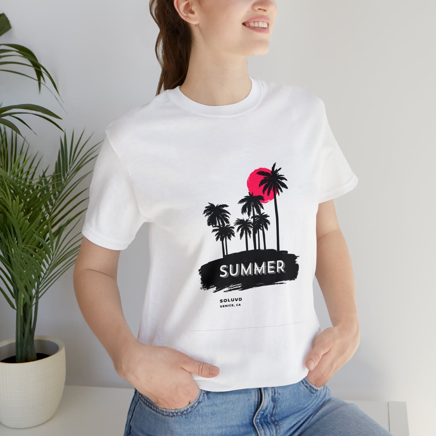 Soluvd Summer Unisex, Women's, Men's Short Sleeve Tee