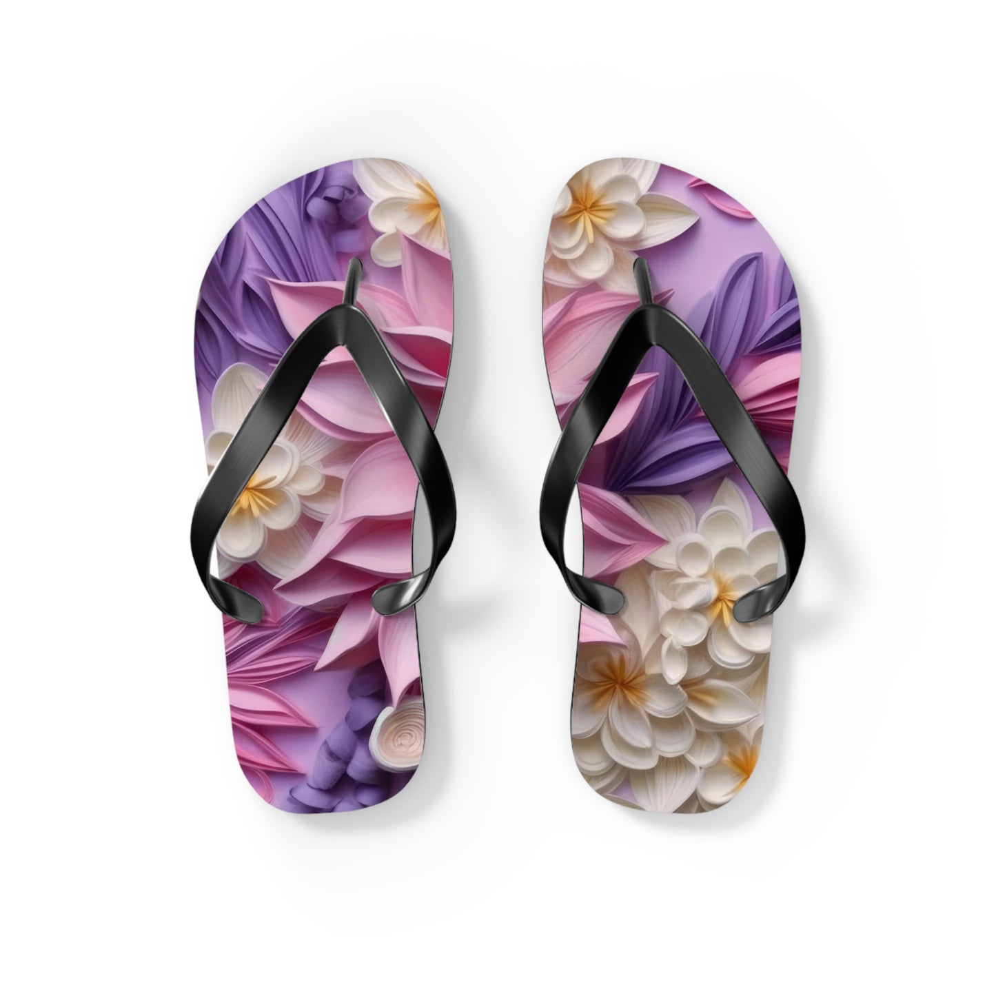 Soluvd Poppin flora Women's Flip Flops, Sandals