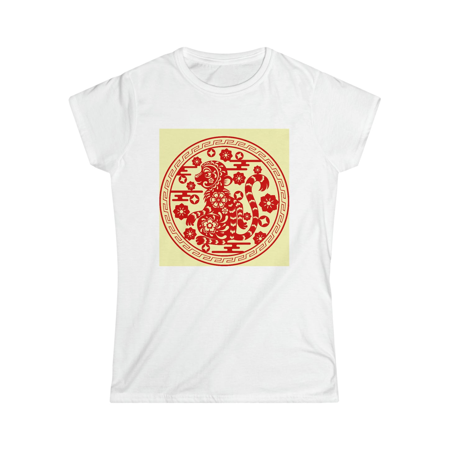 Soluvd Red Monkey Women's Softstyle Tee