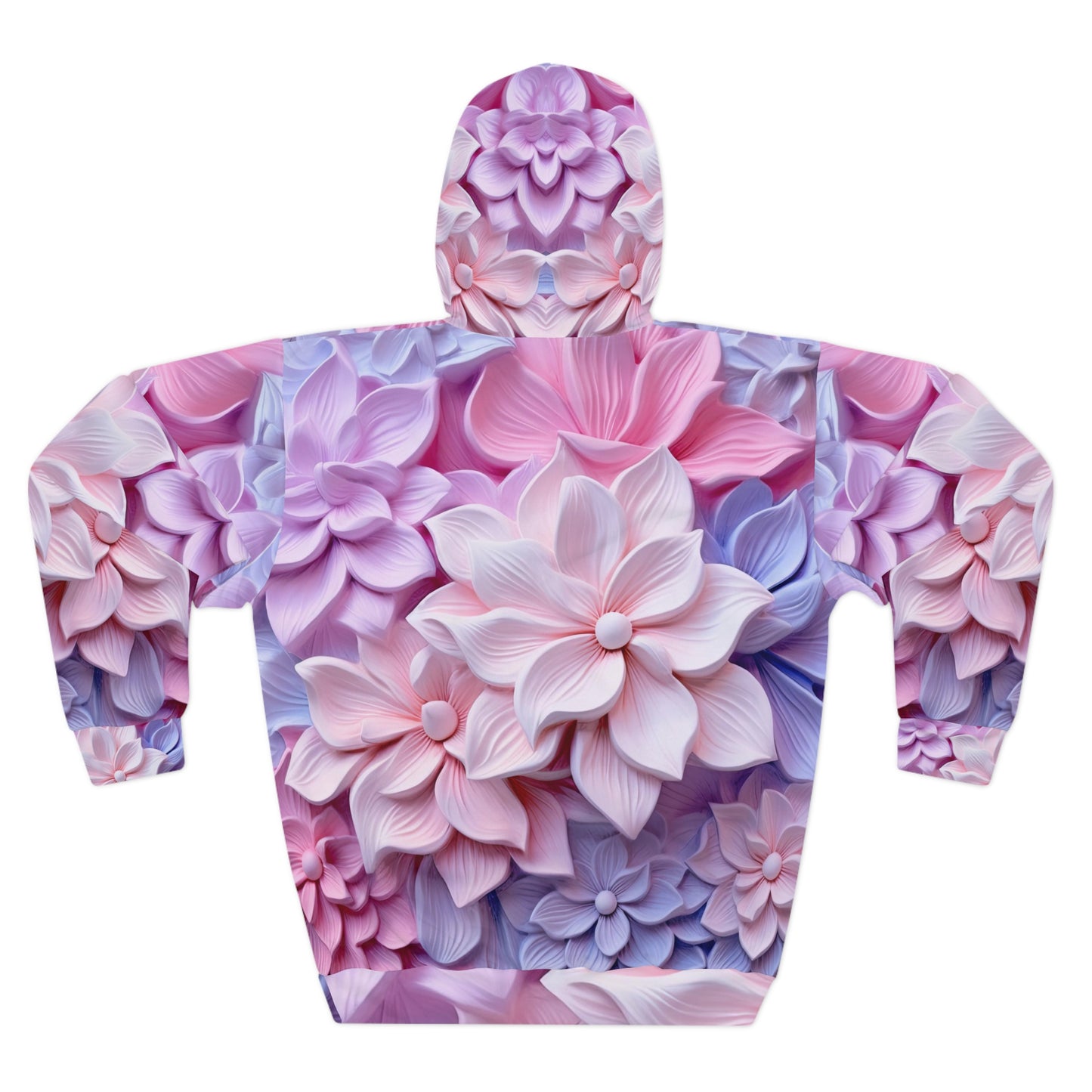 Soluvd 3D Flower An Unisex, Women's, Men's Pullover Hoodie