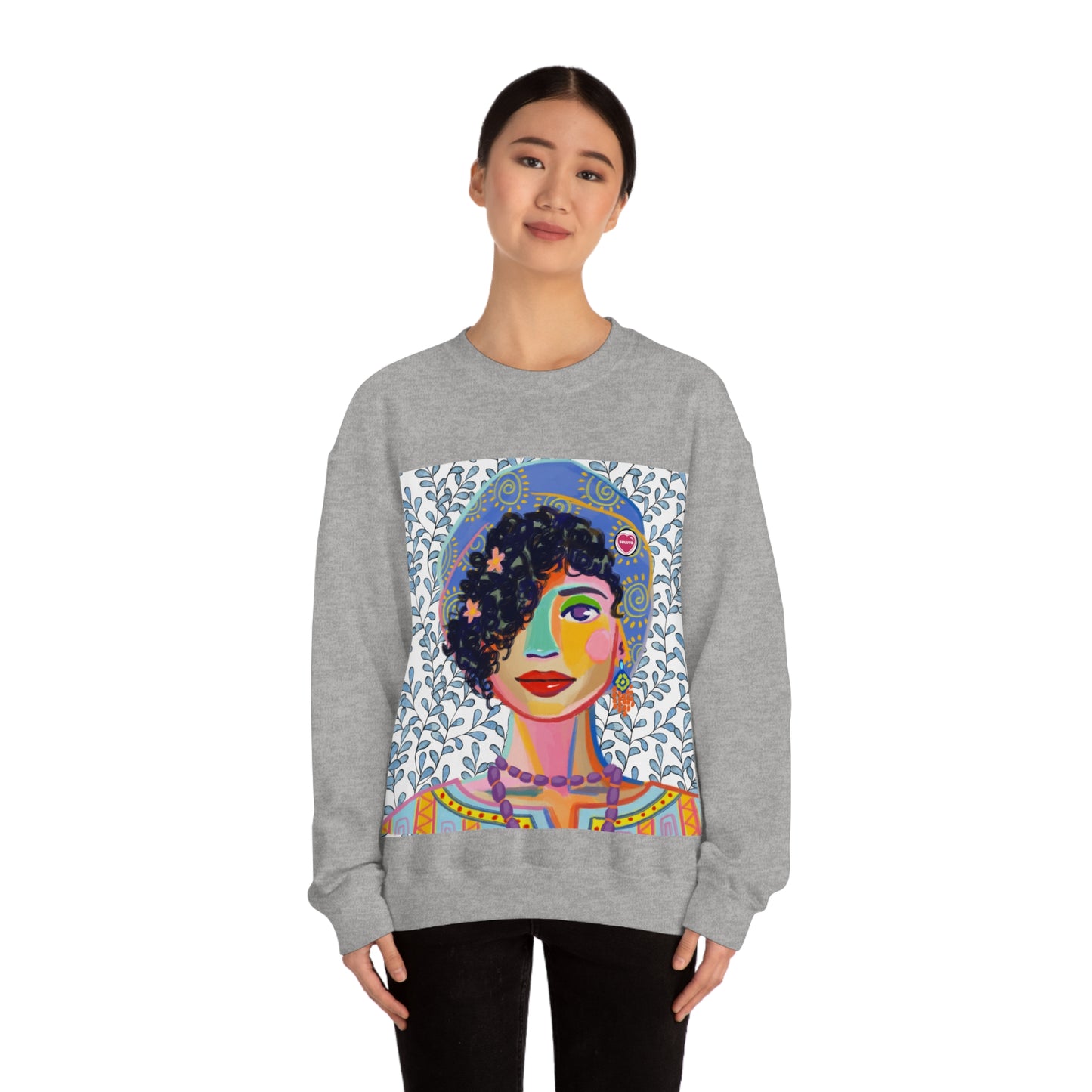 Soluvd Beret Unisex Heavy Blend™ Crewneck Sweatshirt