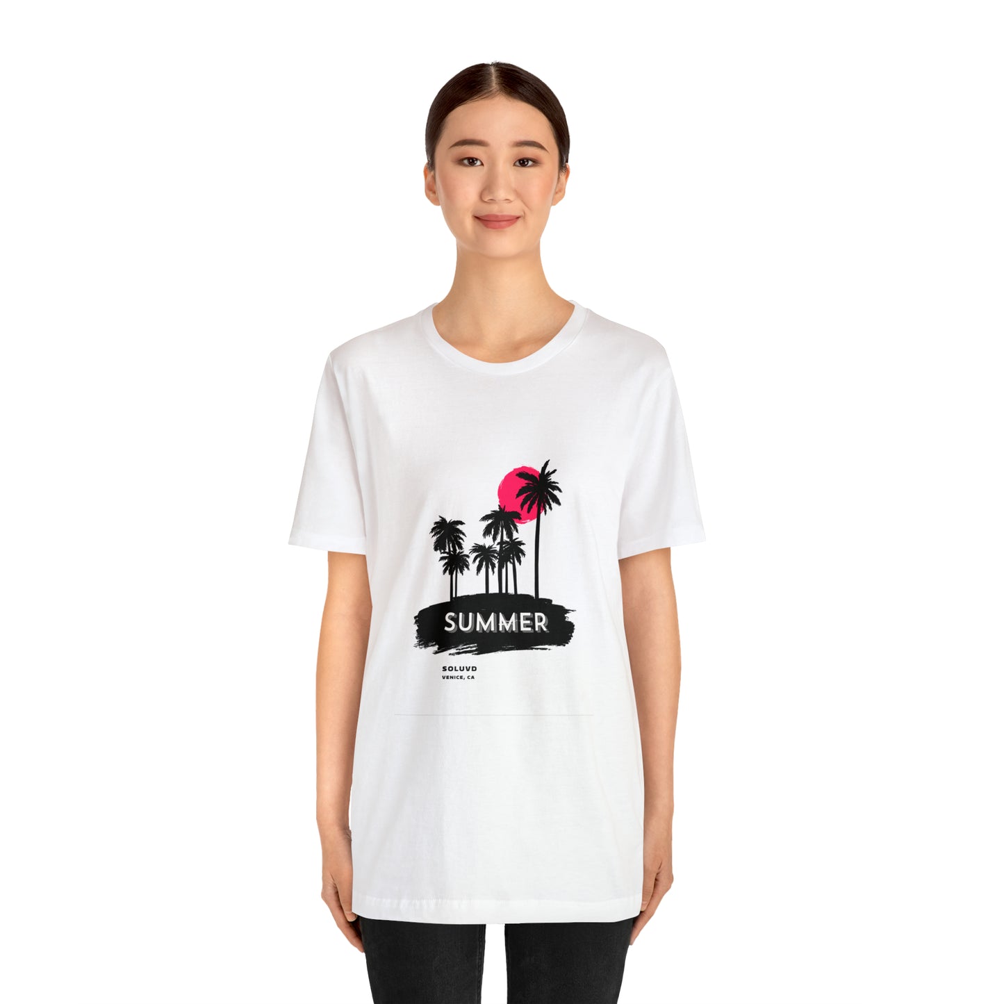 Soluvd Summer Unisex, Women's, Men's Short Sleeve Tee