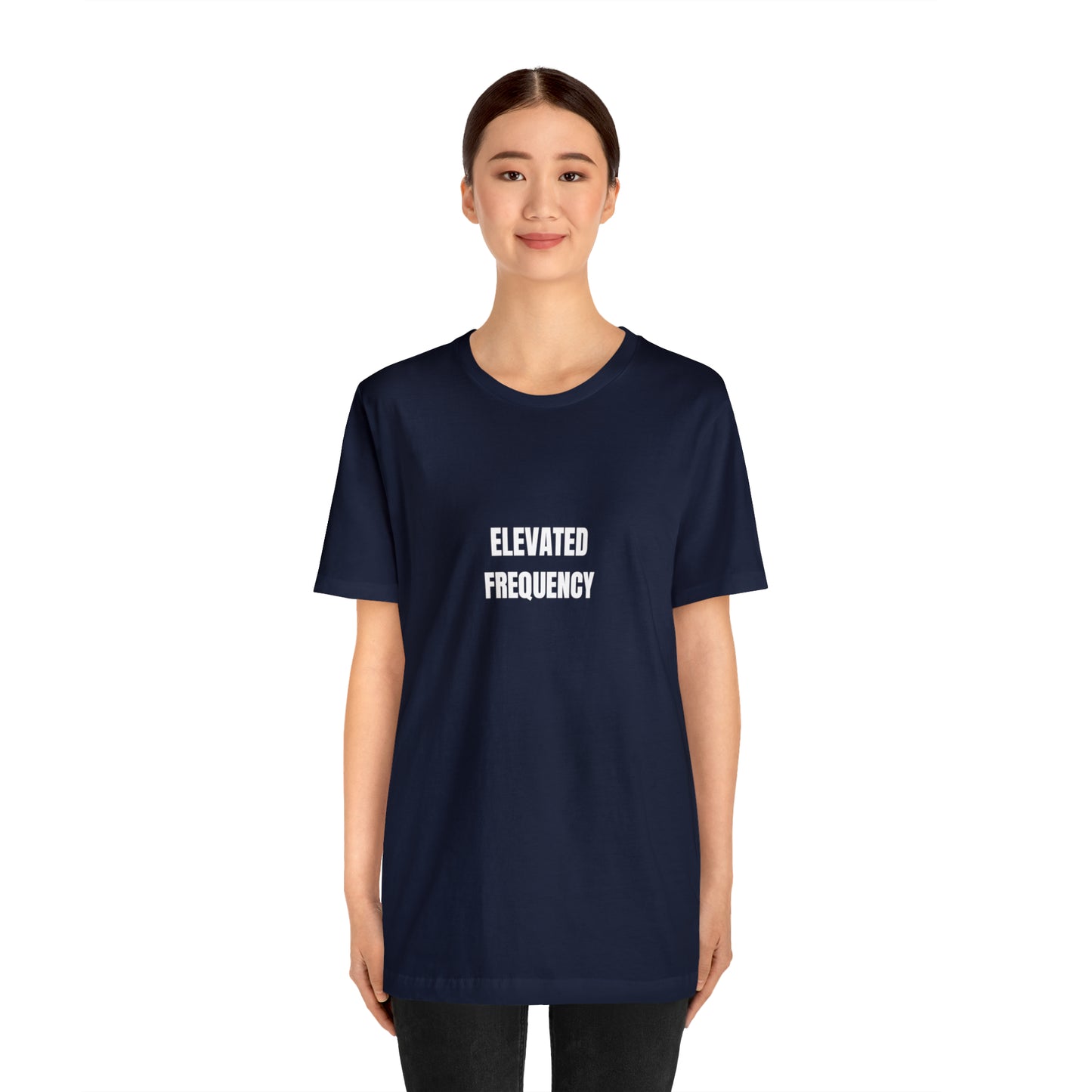 Soluvd Elevated Frequency Unisex, Women's, Men's Jersey Short Sleeve Tee