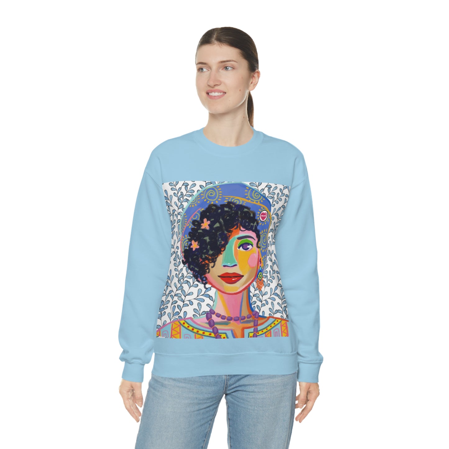 Soluvd Beret Unisex Heavy Blend™ Crewneck Sweatshirt