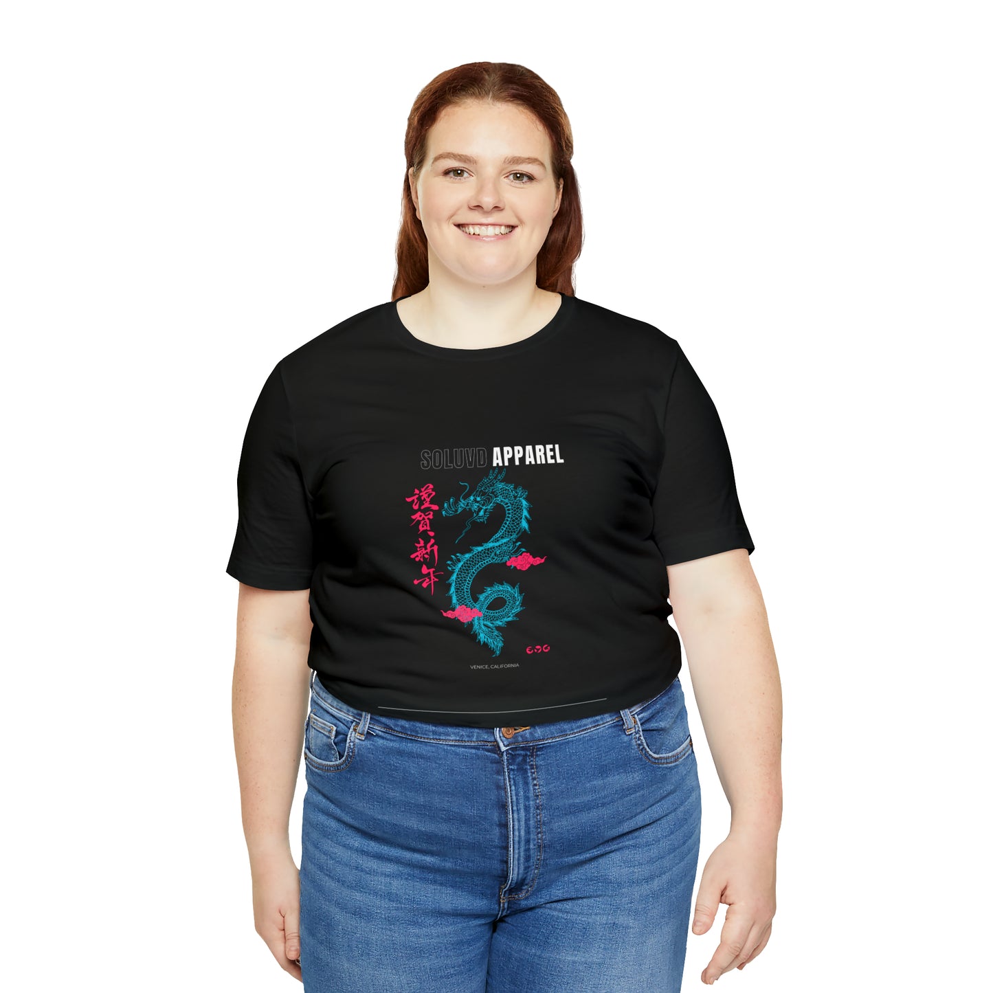 Soluvd Dragon Apparel Unisex, Women's, Men's Short Sleeve Tee