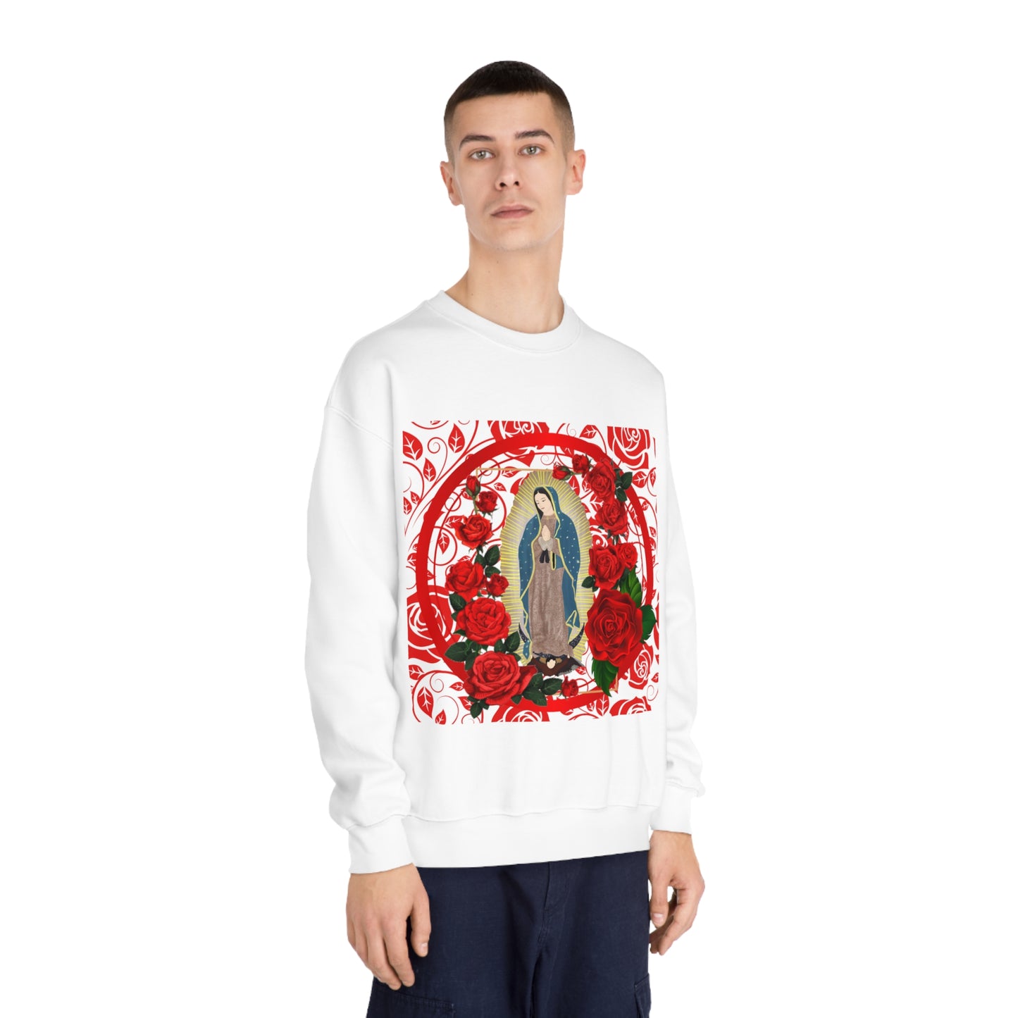 Soluvd Roses Unisex DryBlend® Crewneck Sweatshirt