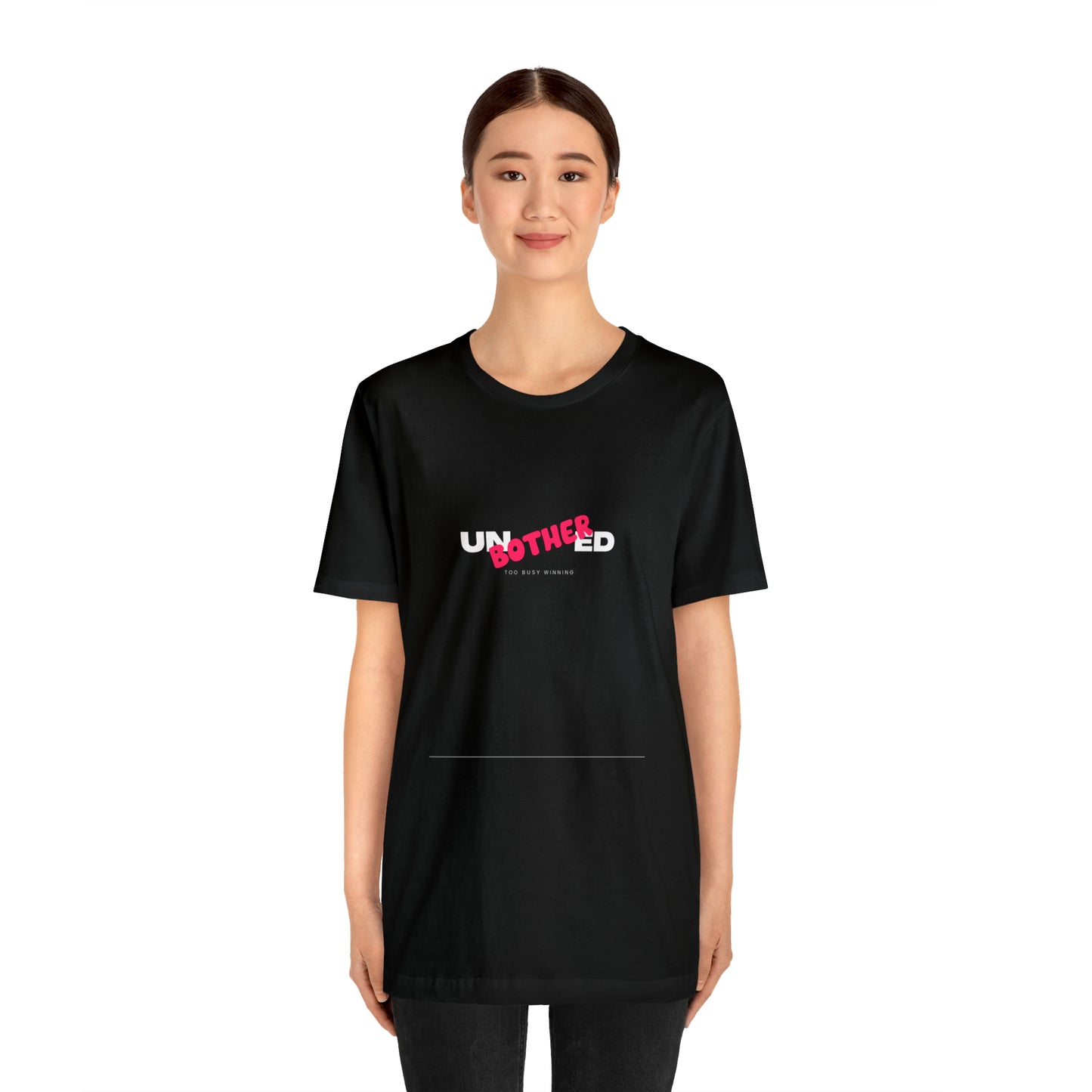 Soluvd Unbothered Unisex, Women's, Men's Short Sleeve Tee