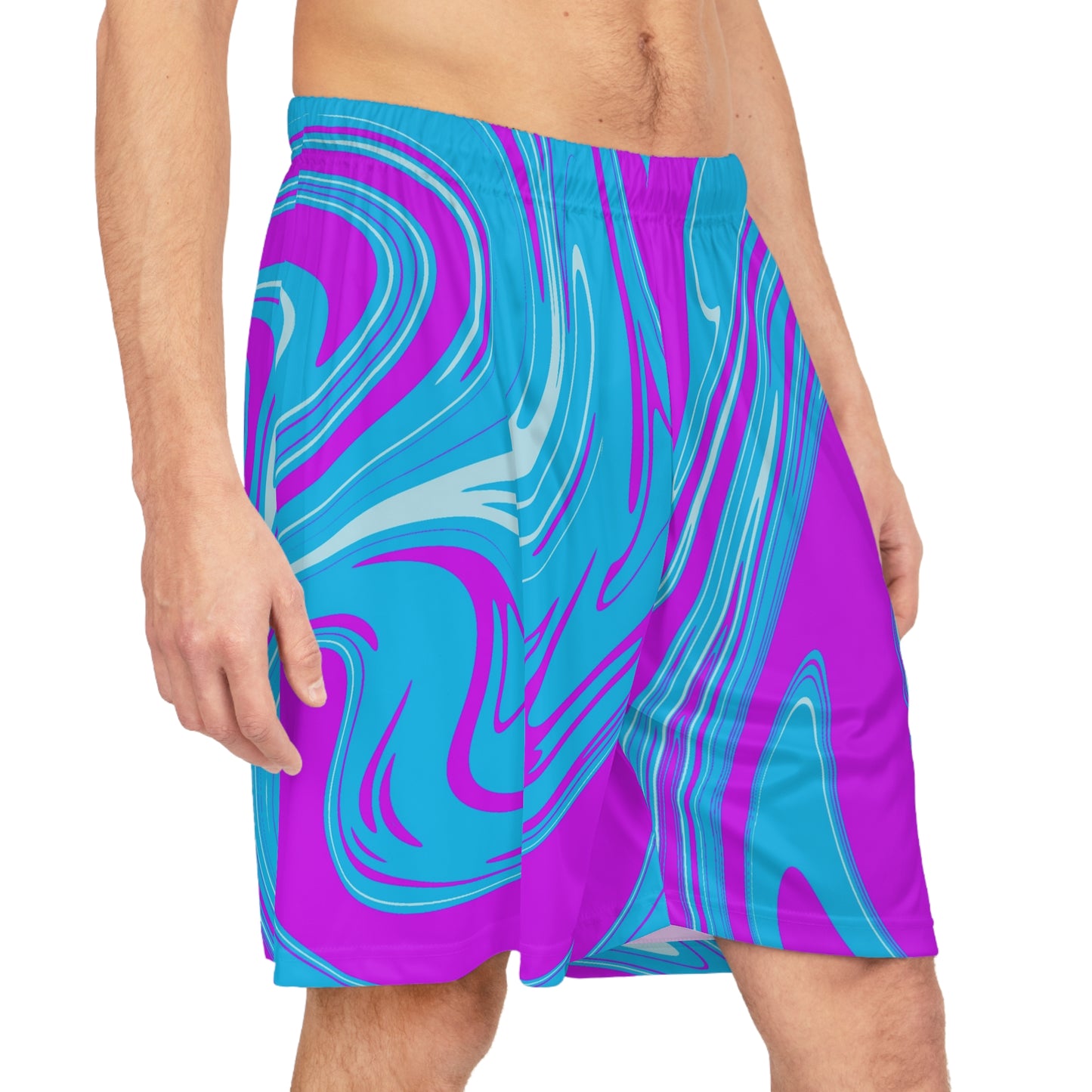 Soluvd Swirlie Basketball Shorts