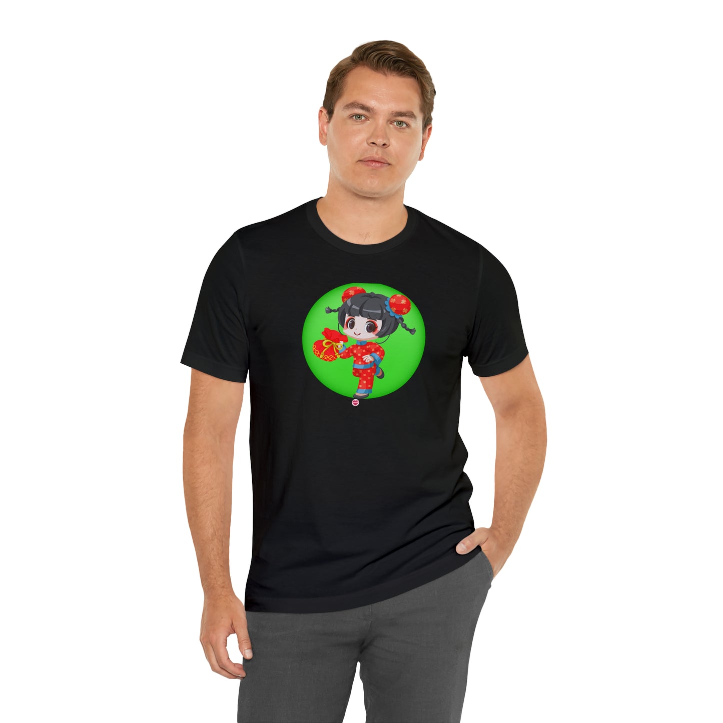 Soluvd Green Bubble Unisex, Women's, Men's Short Sleeve Tee