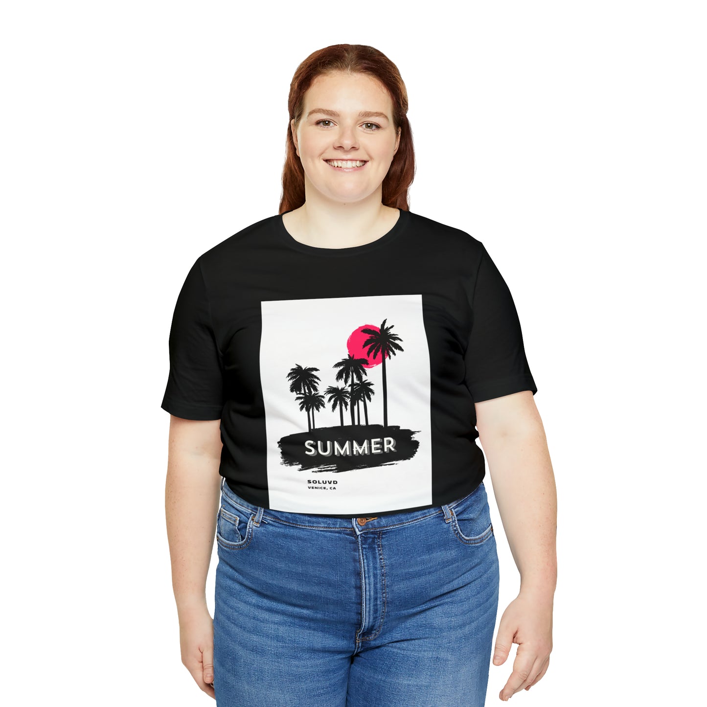 Soluvd Summer Unisex, Women's, Men's Short Sleeve Tee