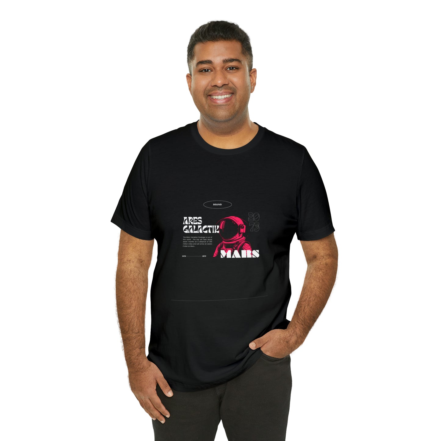 Soluvd Mars Unisex, Women's, Men's Short Sleeve Tee