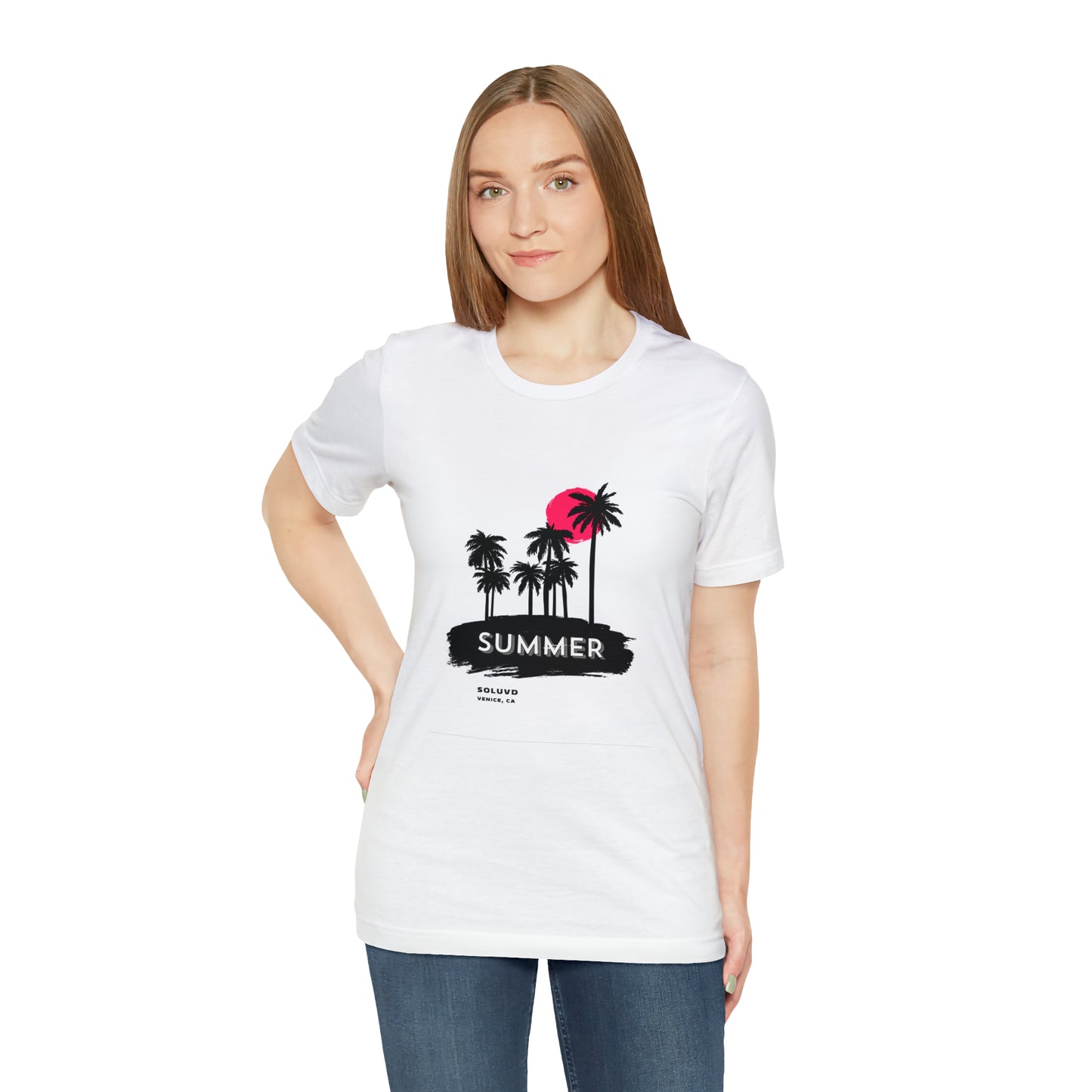 Soluvd Summer Unisex, Women's, Men's Short Sleeve Tee