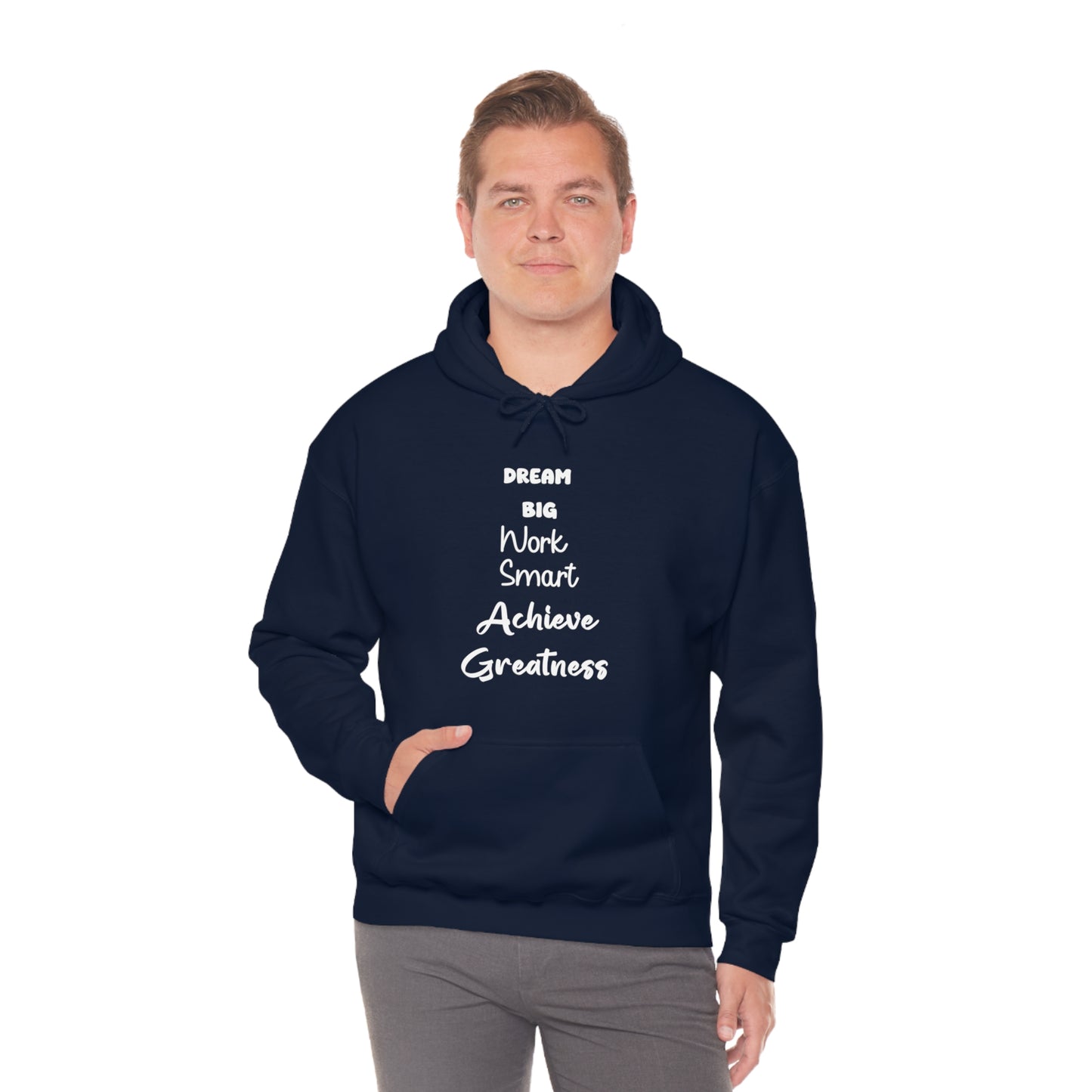 Soluvd Dream Big Unisex, Women's, Men's Heavy Blend™ Hooded Sweatshirt