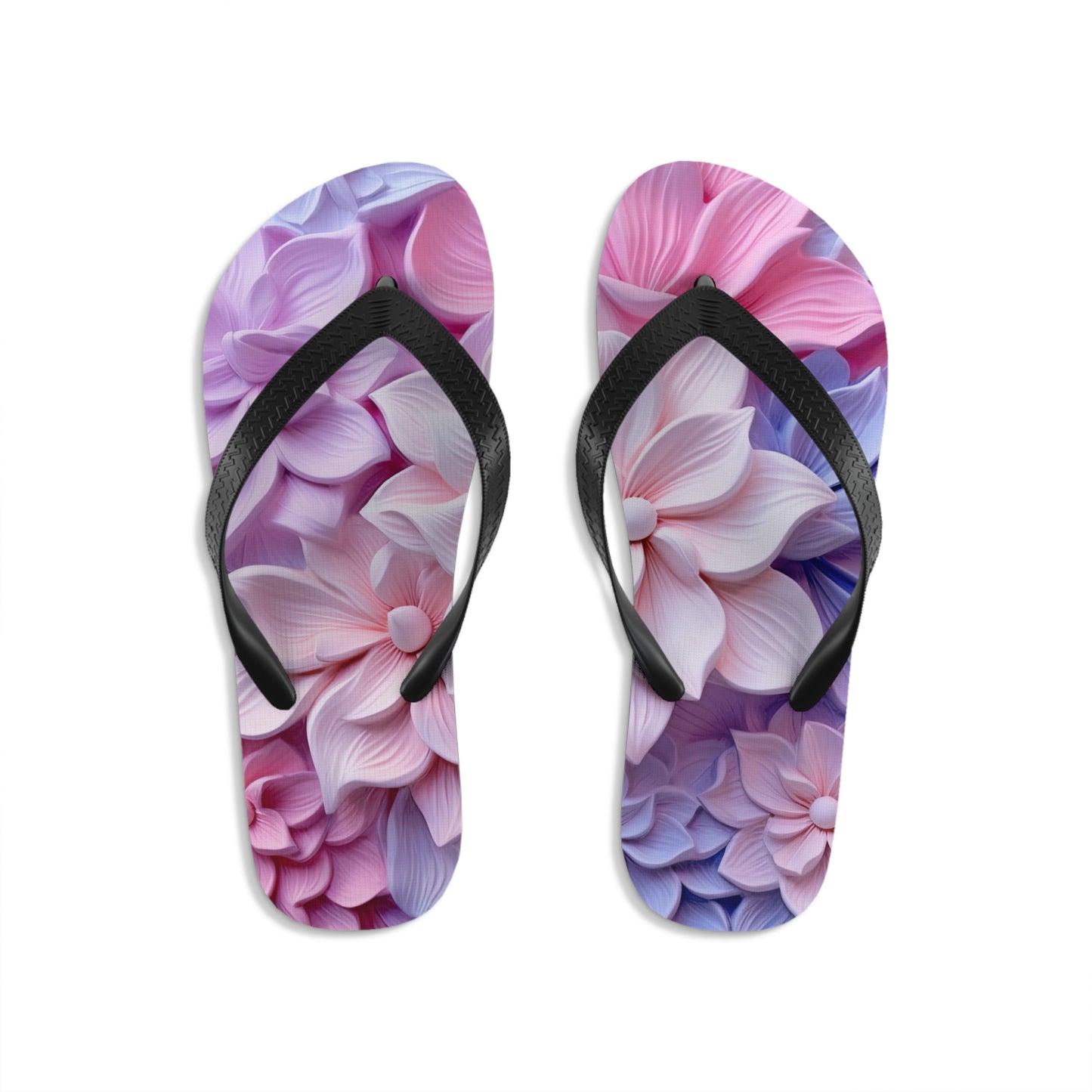 Soluvd 3D Flower An Unisex, Women's, Men's Flip-Flops