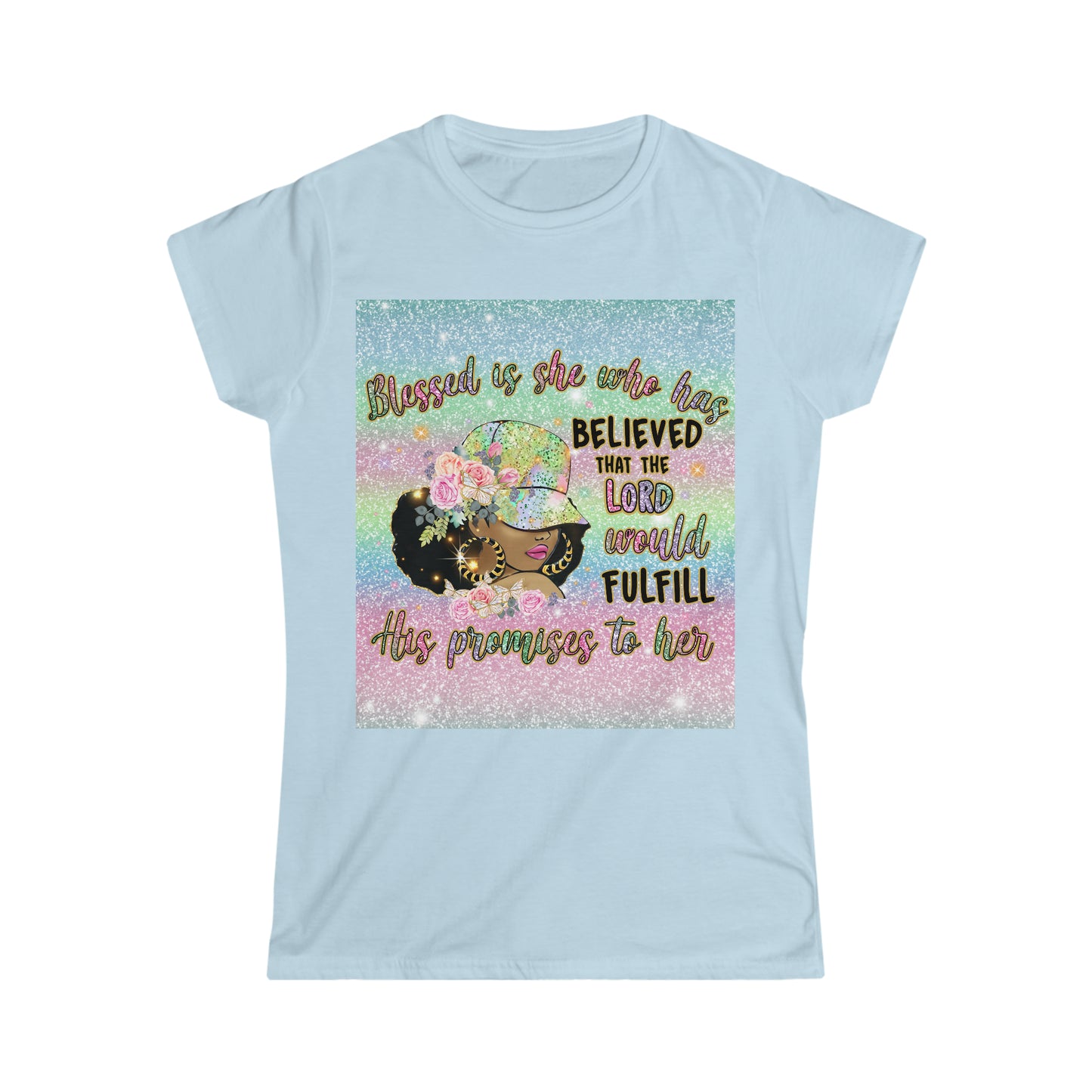 Soluvd Blessed-Is-She Women's Softstyle Tee
