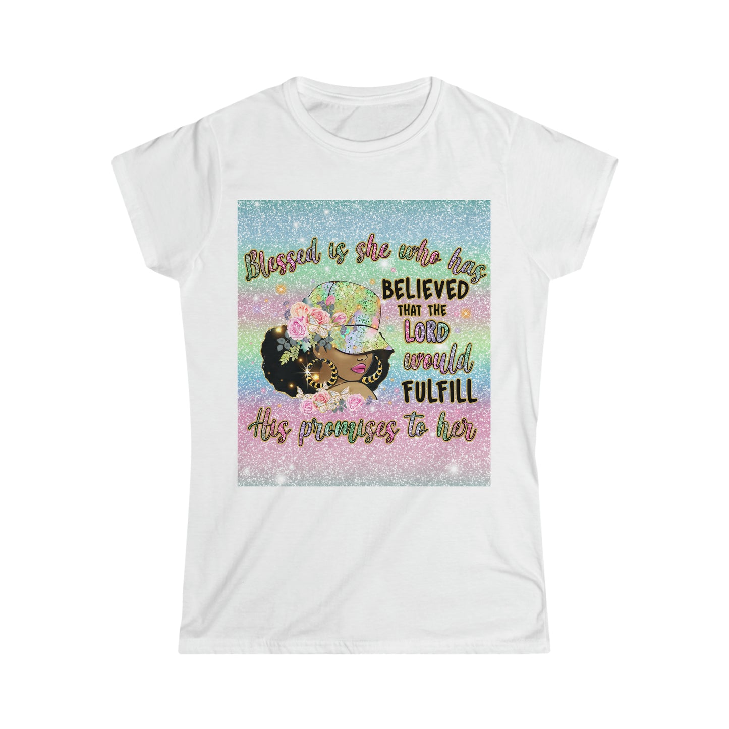 Soluvd Blessed-Is-She Women's Softstyle Tee