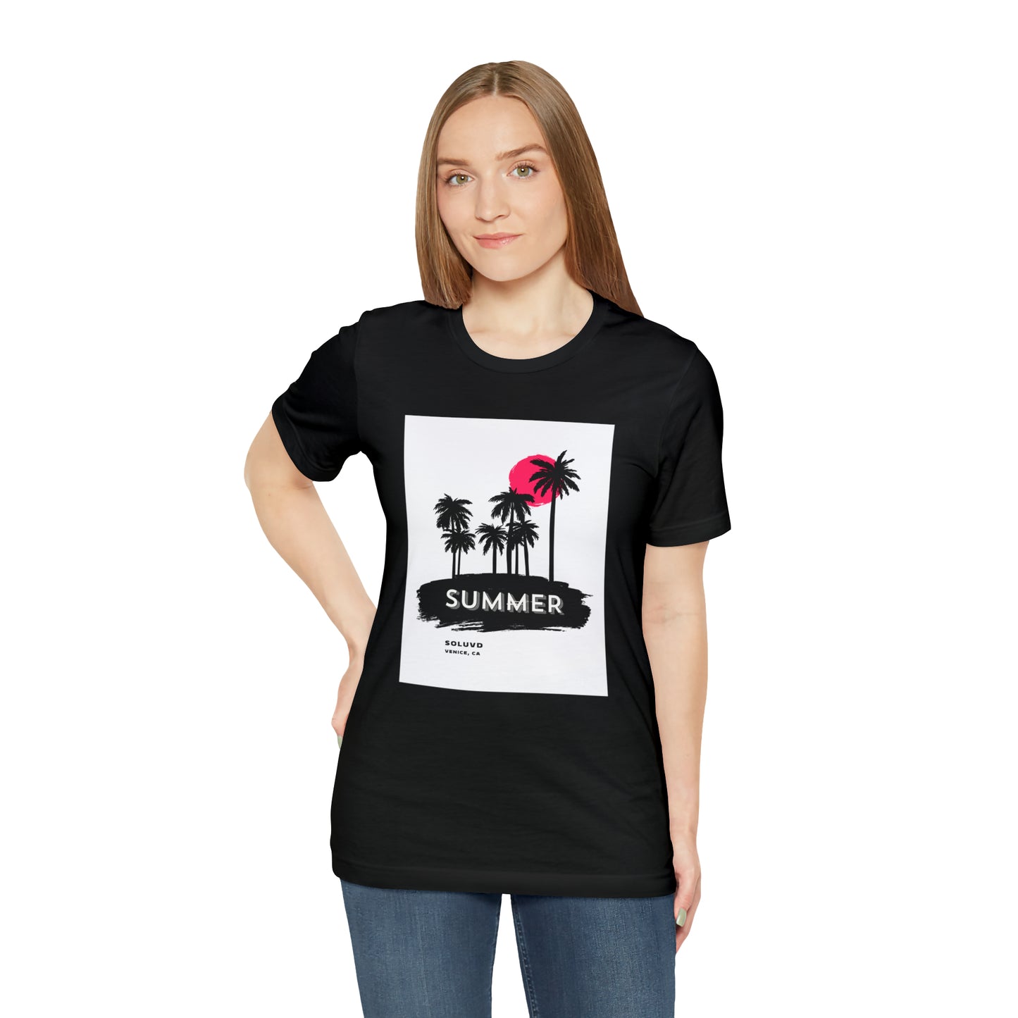 Soluvd Summer Unisex, Women's, Men's Short Sleeve Tee