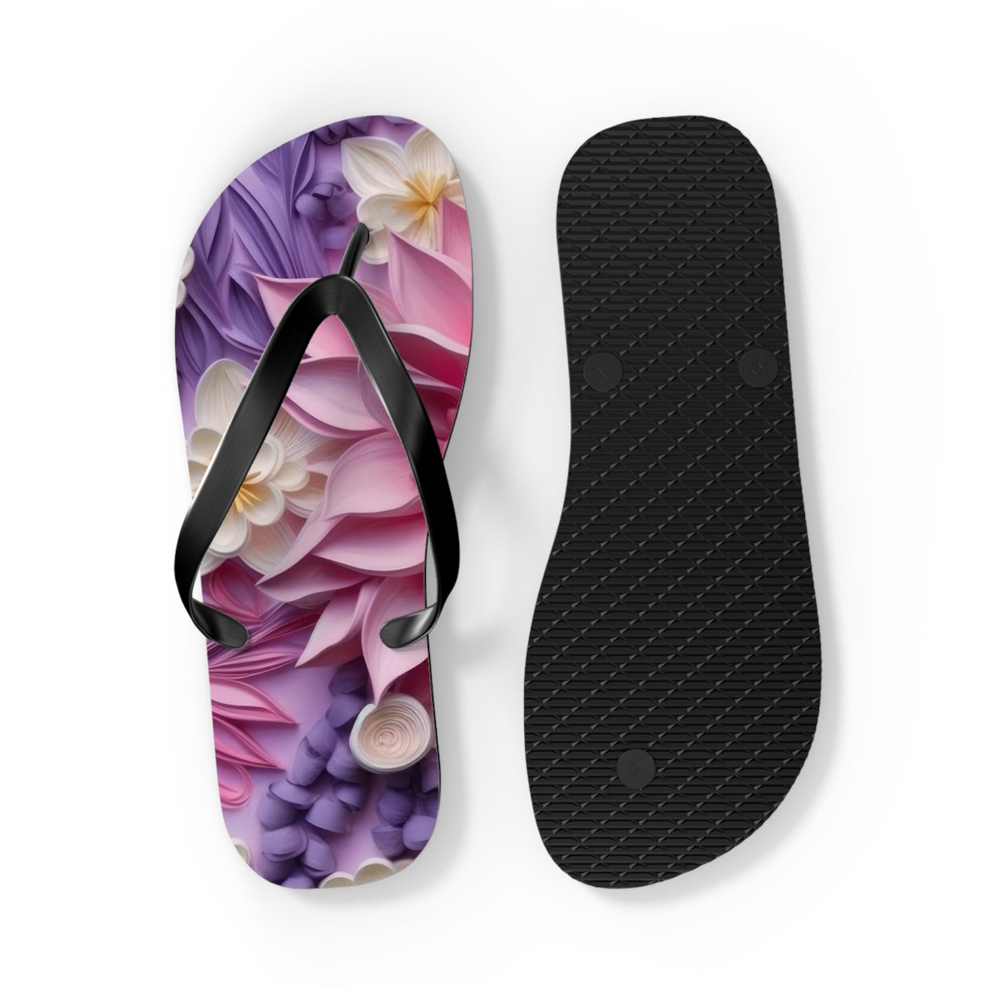 Soluvd Poppin flora Women's Flip Flops, Sandals