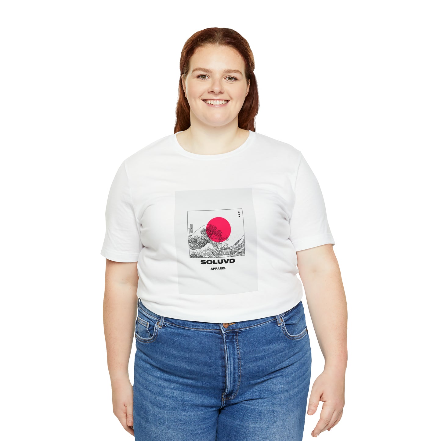 Soluvd Ink Waves Unisex, Women's, Men's Short Sleeve Tee