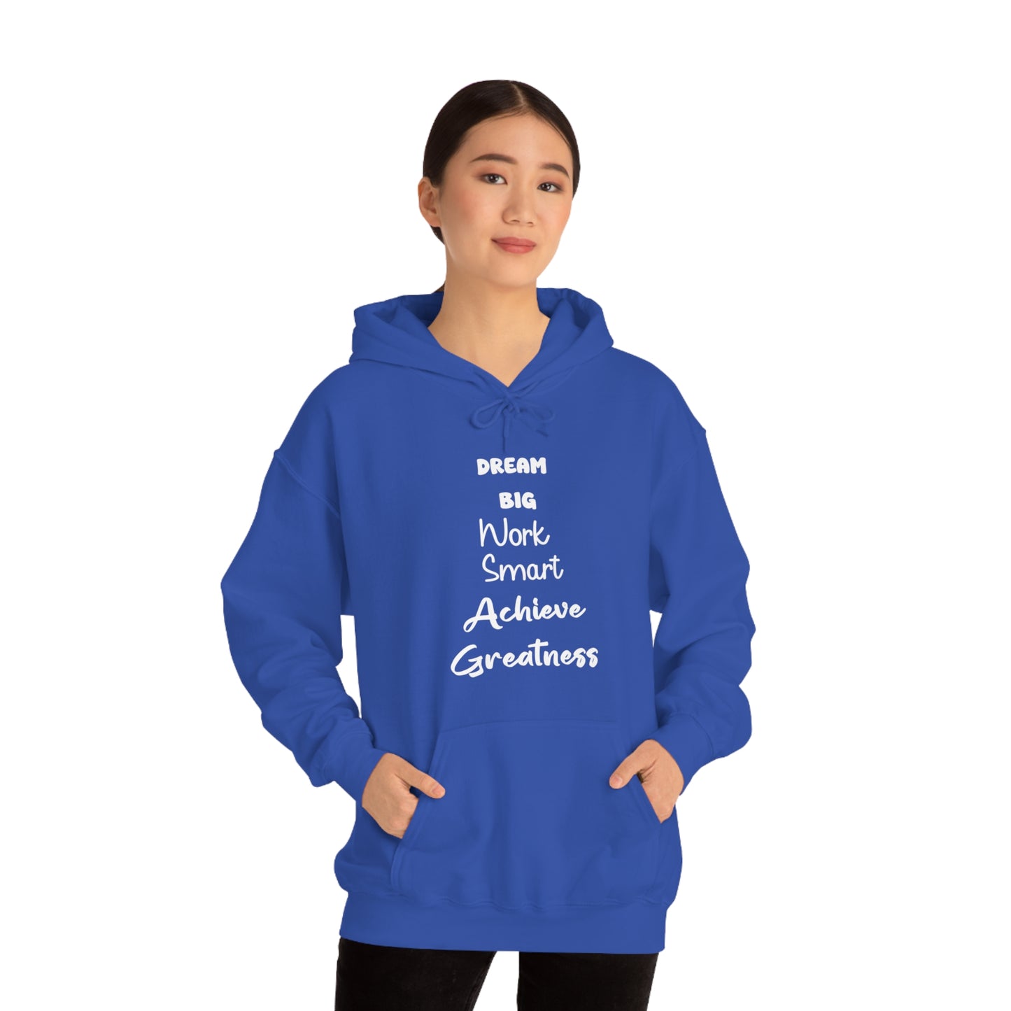 Soluvd Dream Big Unisex, Women's, Men's Heavy Blend™ Hooded Sweatshirt