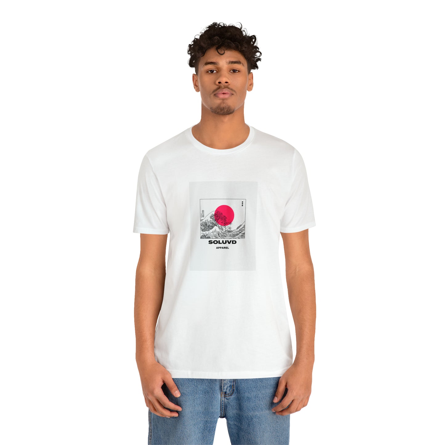 Soluvd Ink Waves Unisex, Women's, Men's Short Sleeve Tee