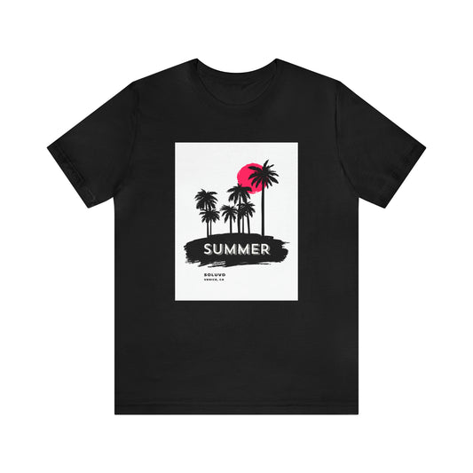 Soluvd Summer Unisex, Women's, Men's Short Sleeve Tee