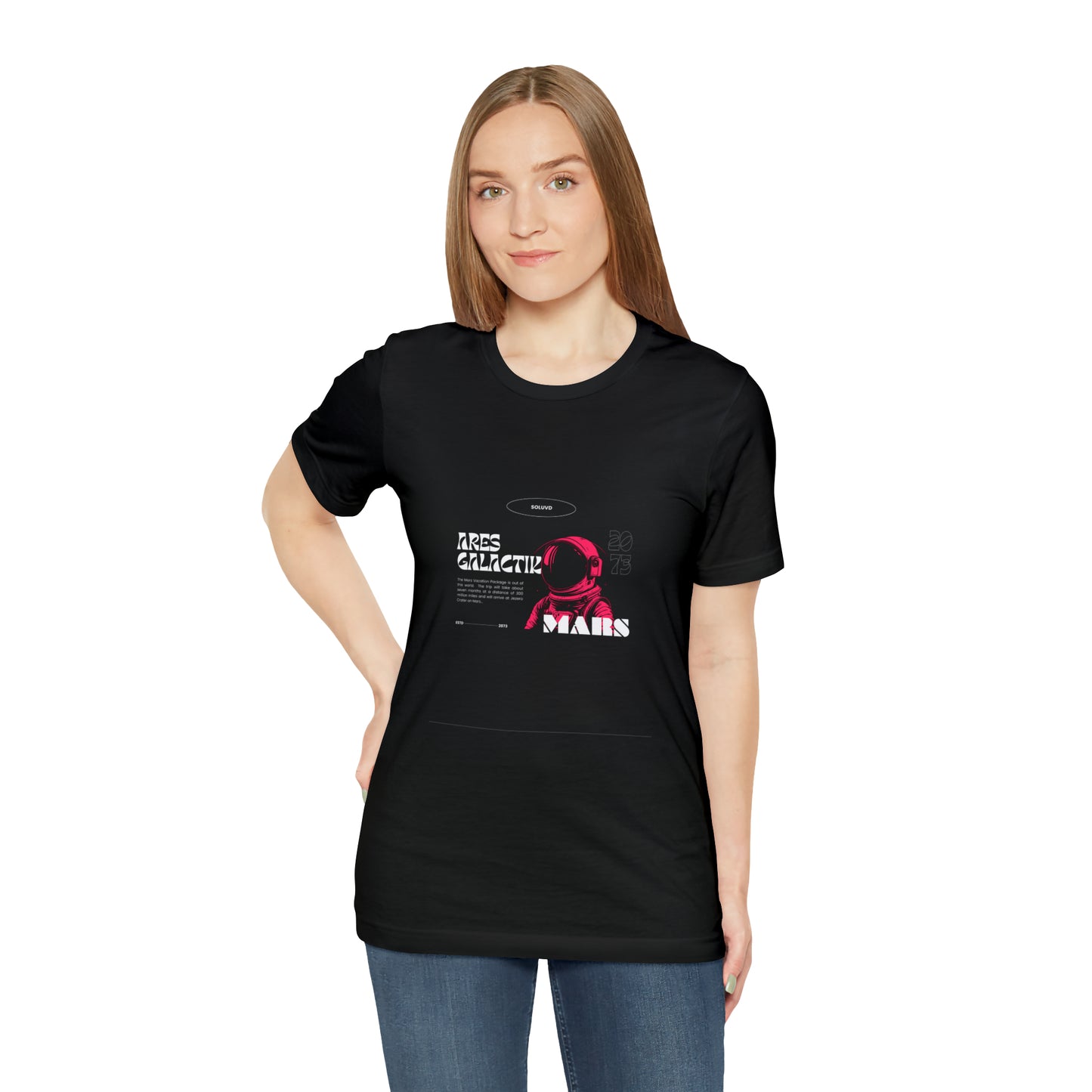 Soluvd Mars Unisex, Women's, Men's Short Sleeve Tee
