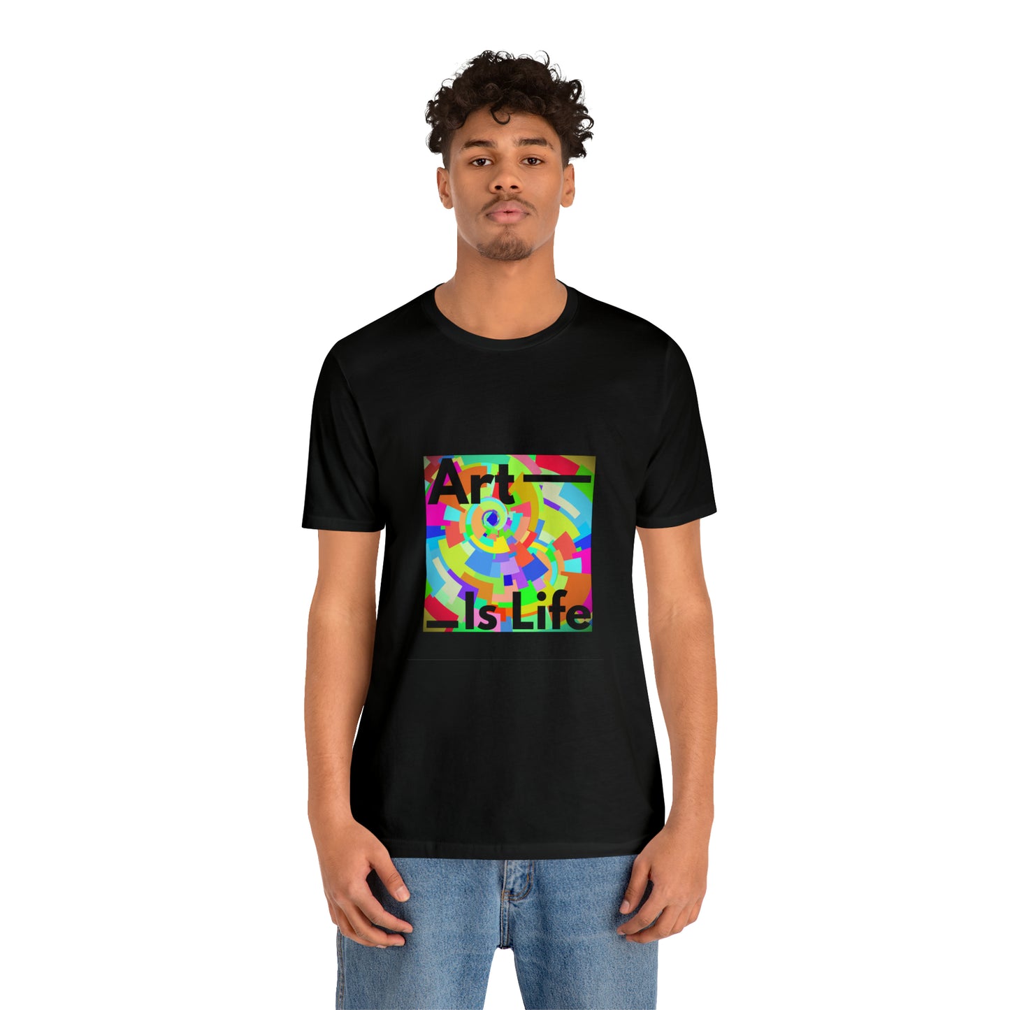 Soluvd Art Is Life Unisex, Women's, Men's Short Sleeve Tee