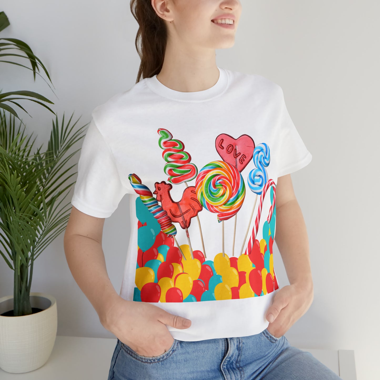 Soluvd Candyland Unisex, Women's, Men's Short Sleeve Tee