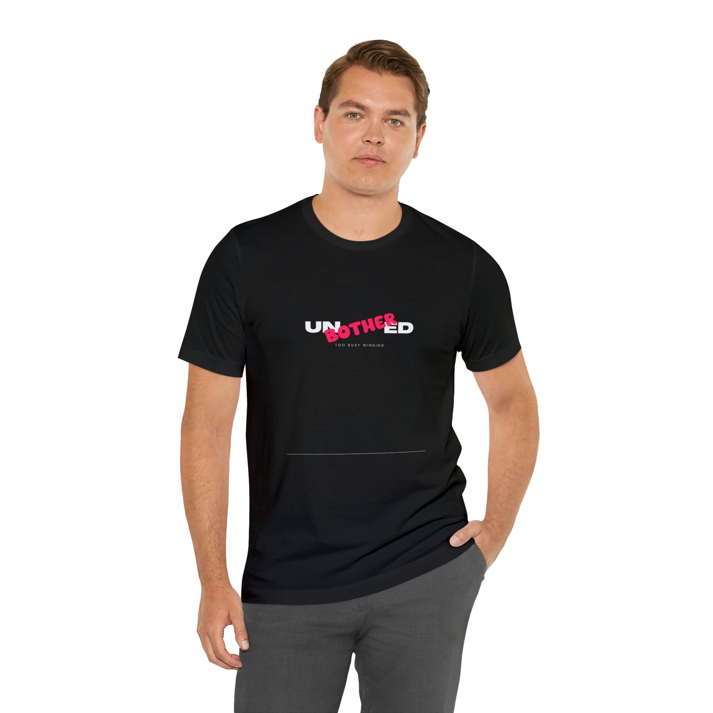 Soluvd Unbothered Unisex, Women's, Men's Short Sleeve Tee