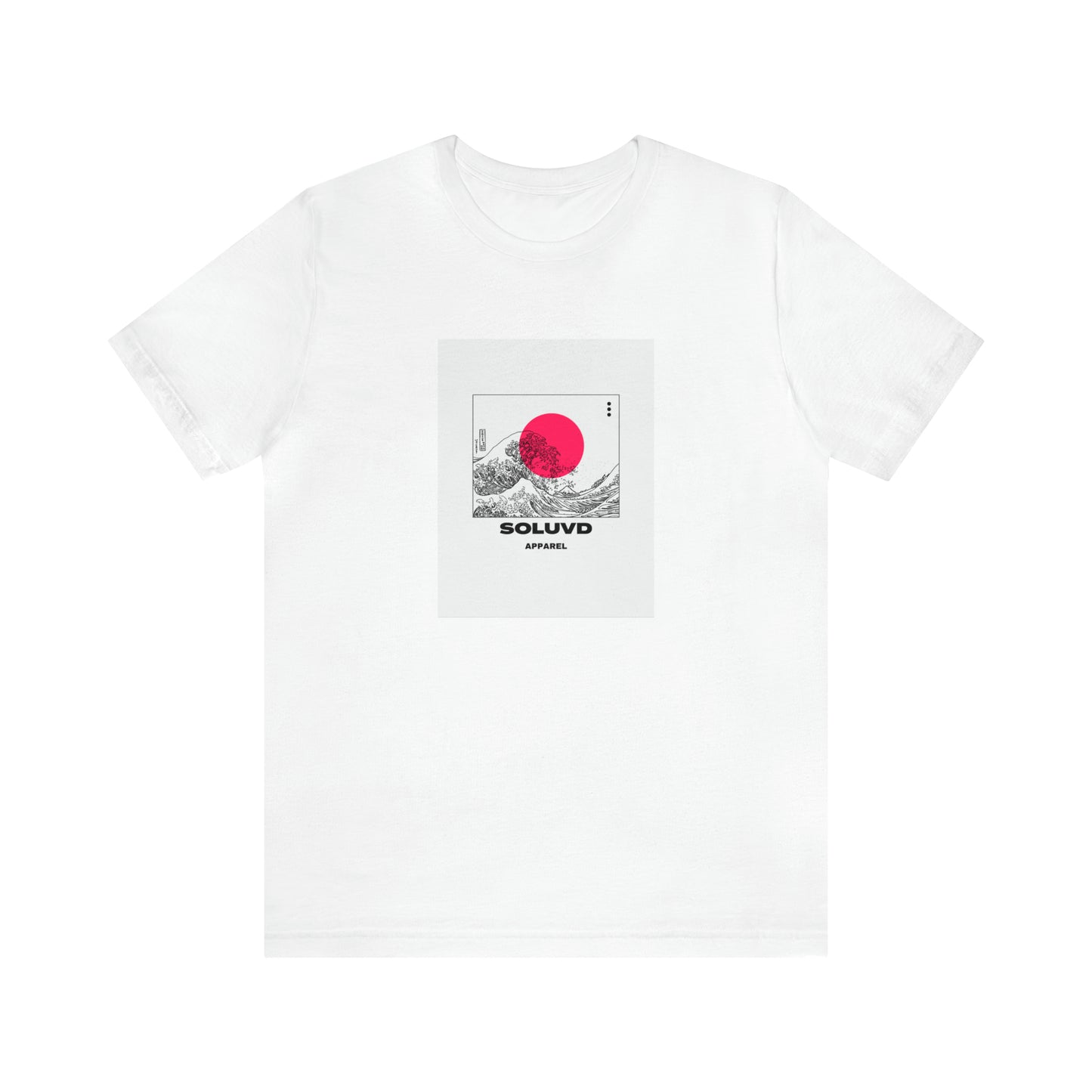 Soluvd Ink Waves Unisex, Women's, Men's Short Sleeve Tee