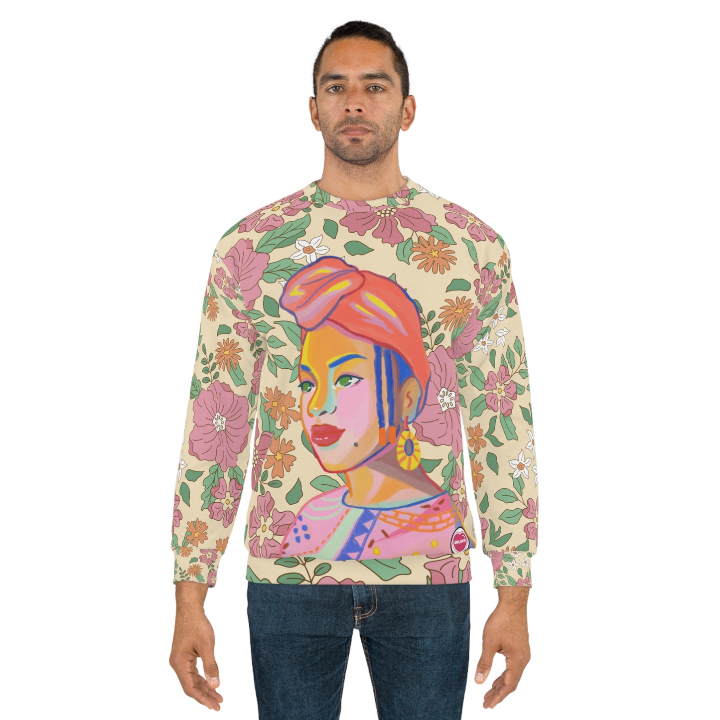 Soluvd Jet Unisex Sweatshirt (AOP)