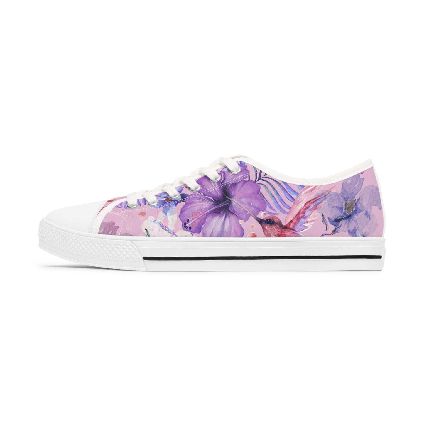 Soluvd Purple Vacay Women's Low Top Sneakers
