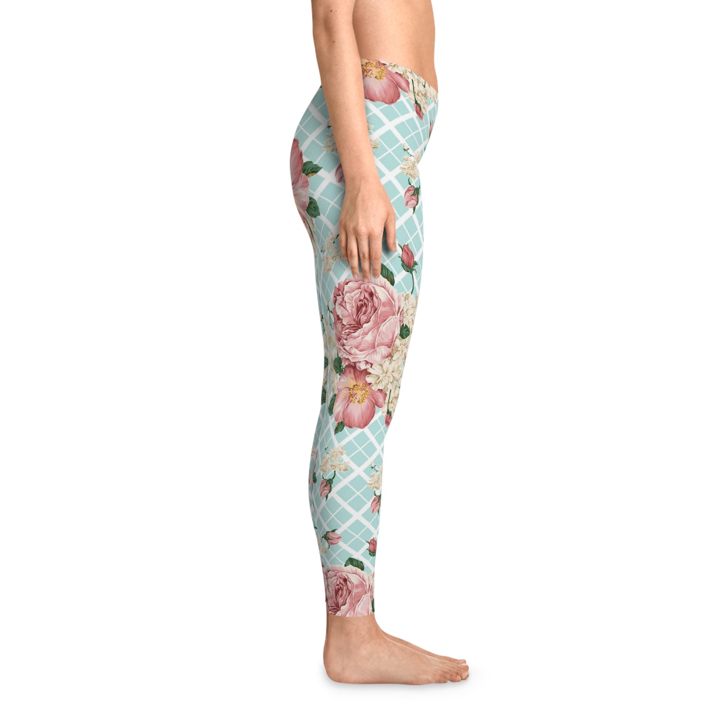 Soluvd More Roses Women's Stretchy Leggings
