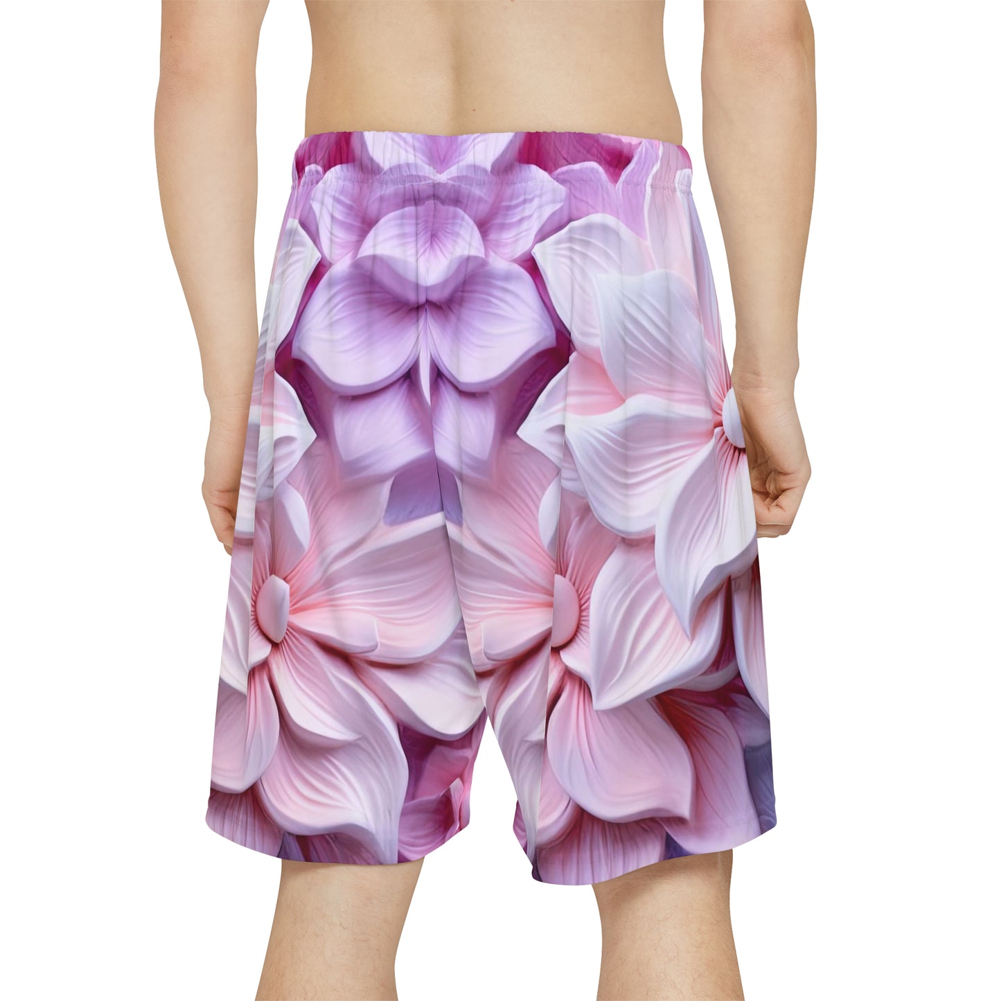 Soluvd 3D Flower An Men’s Sports Shorts (AOP)