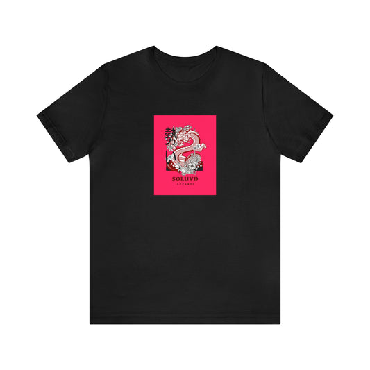 Soluvd Pink Dragon Unisex, Women's, Men's Short Sleeve Tee