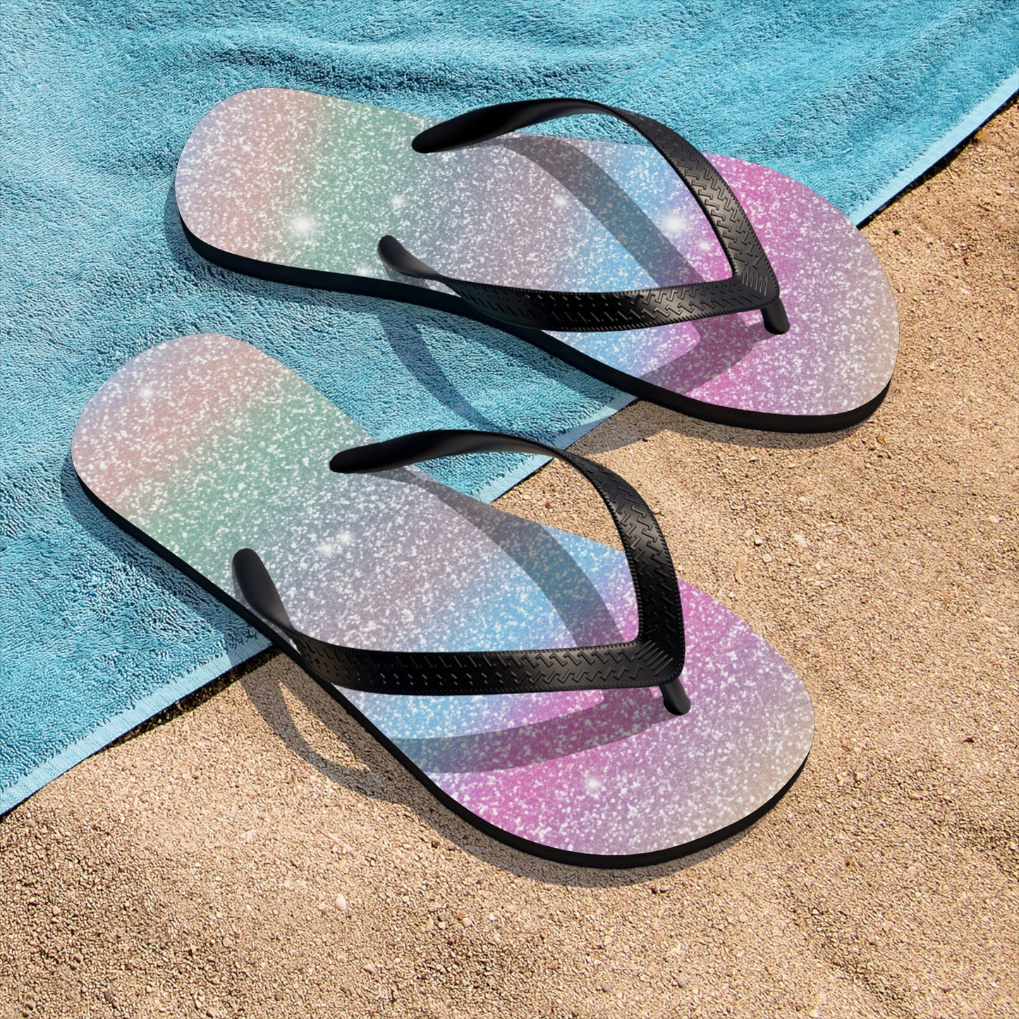 Soluvd Sparkle Unisex, Women's, Men's Flip-Flops