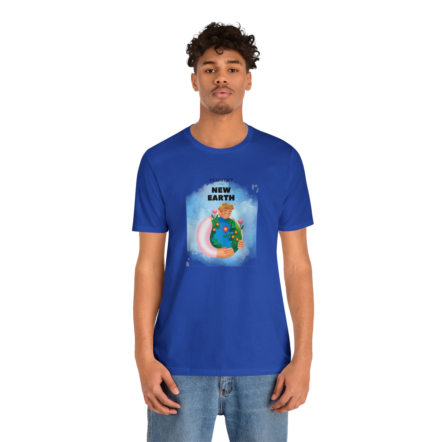 Soluvd Resident of The New Earth Mike Unisex Jersey Short Sleeve Tee