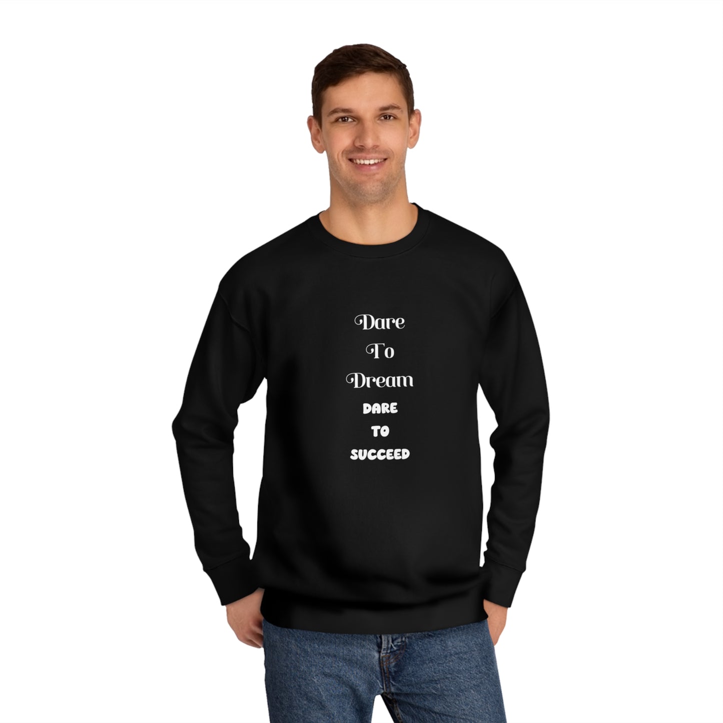 Soluvd Dare to Dream Unisex, Women's, Men's Crew Sweatshirt