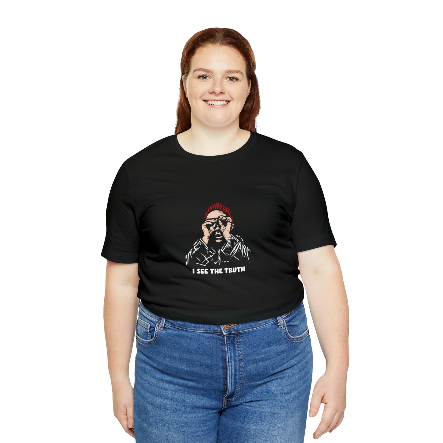 Soluvd I See Unisex, Women's, Men's Short Sleeve Tee