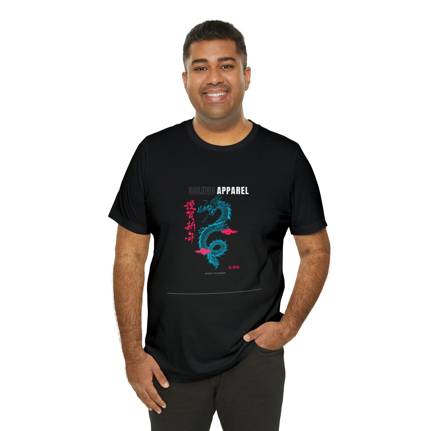 Soluvd Dragon Apparel Unisex, Women's, Men's Short Sleeve Tee