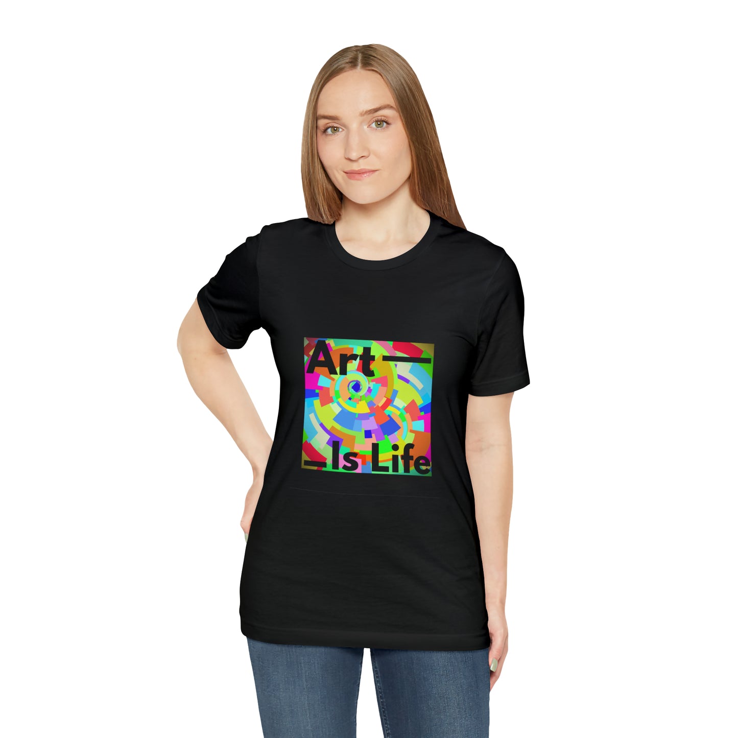 Soluvd Art Is Life Unisex, Women's, Men's Short Sleeve Tee