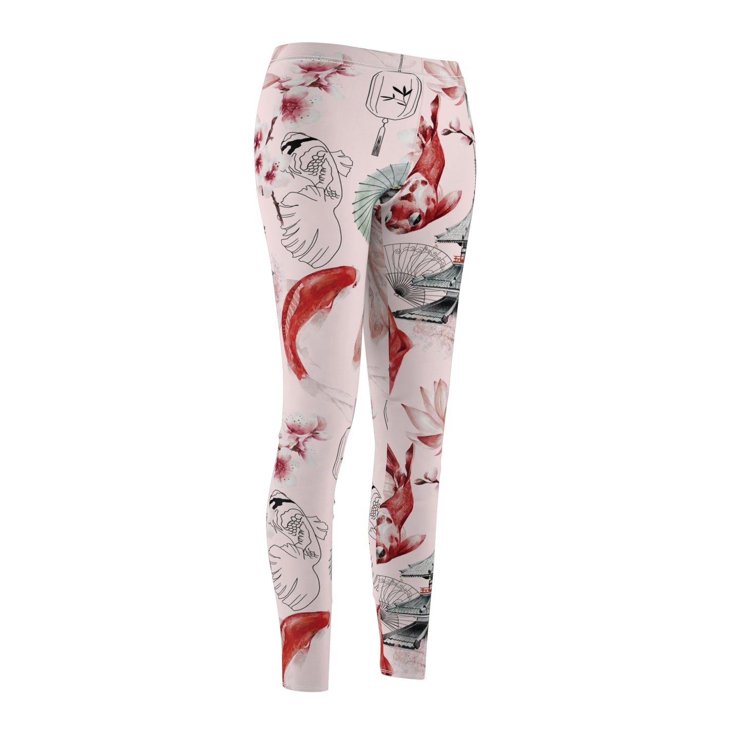 Soluvd Pink Pagoda Women's Casual Leggings