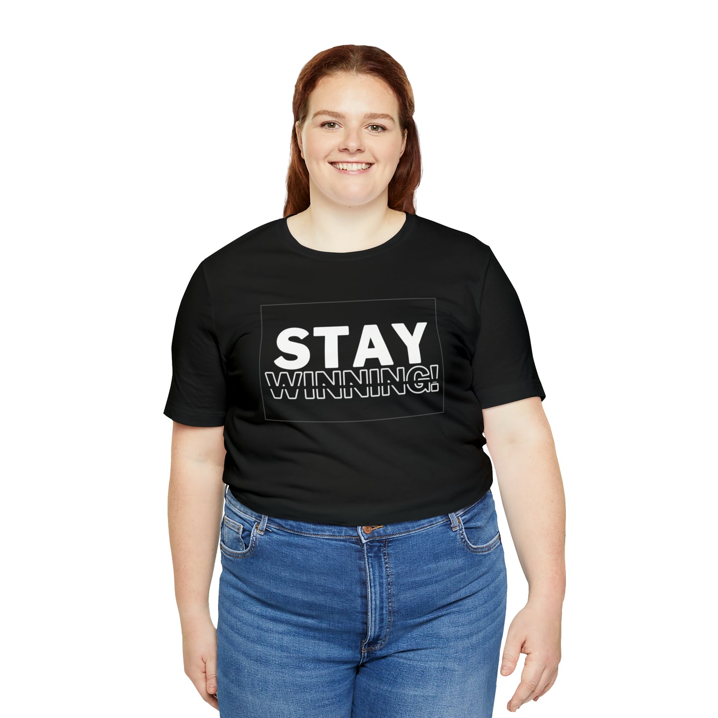 Soluvd Stay Winning Unisex, Women's, Men's Short Sleeve Tee