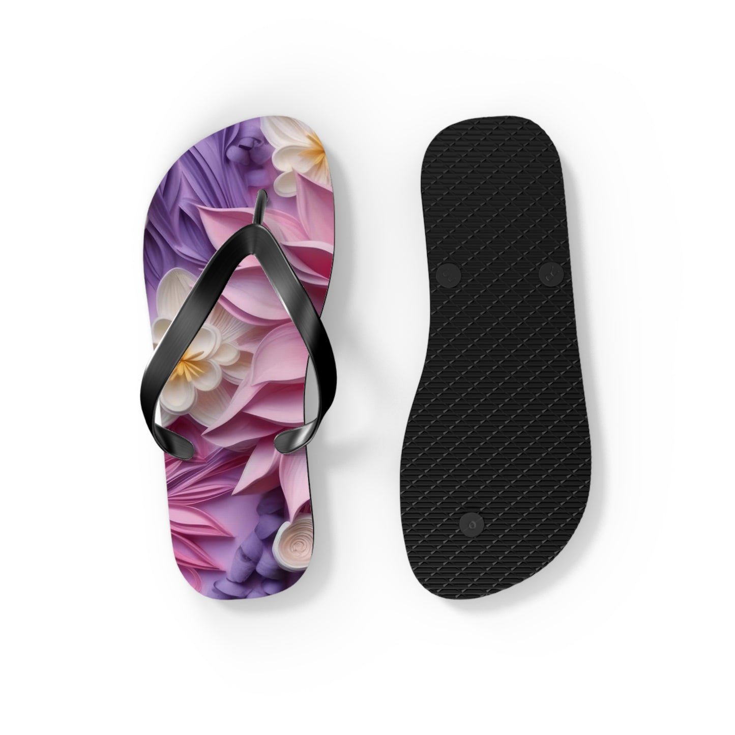 Soluvd Poppin flora Women's Flip Flops, Sandals