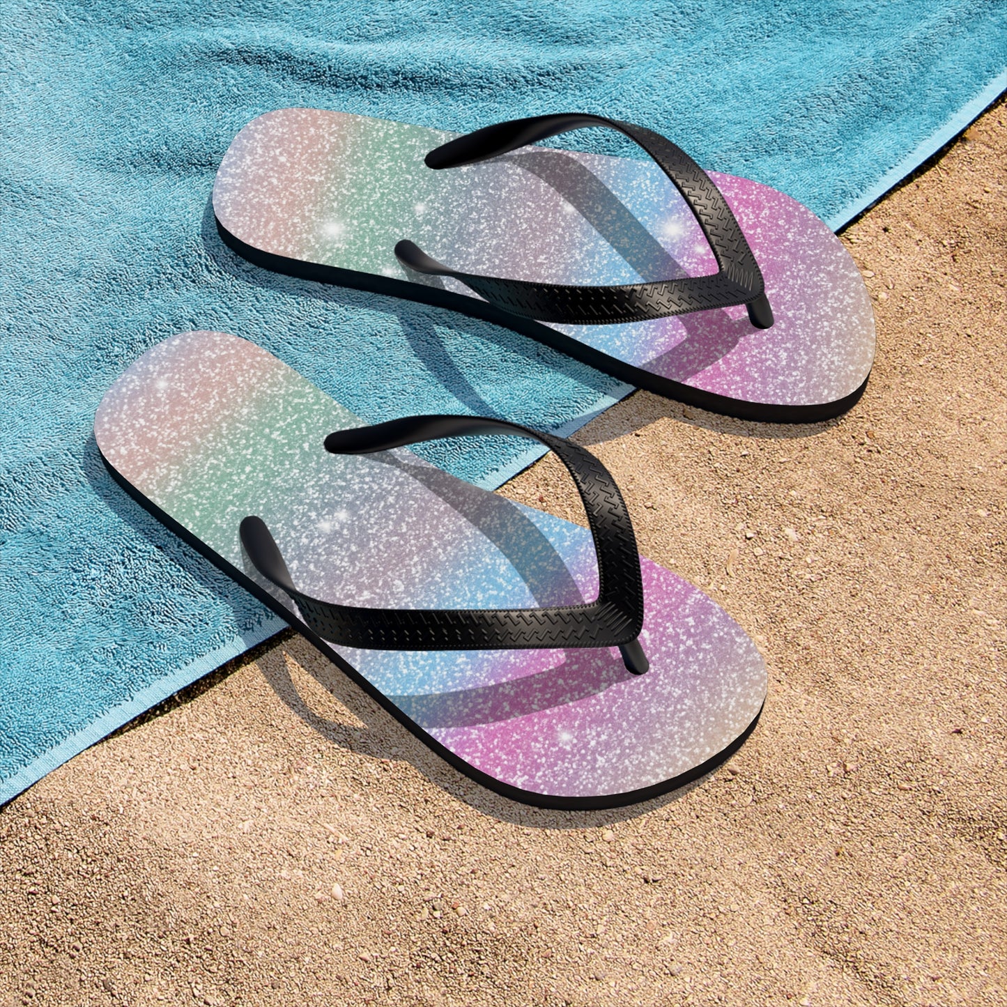 Soluvd Sparkle Unisex, Women's, Men's Flip-Flops