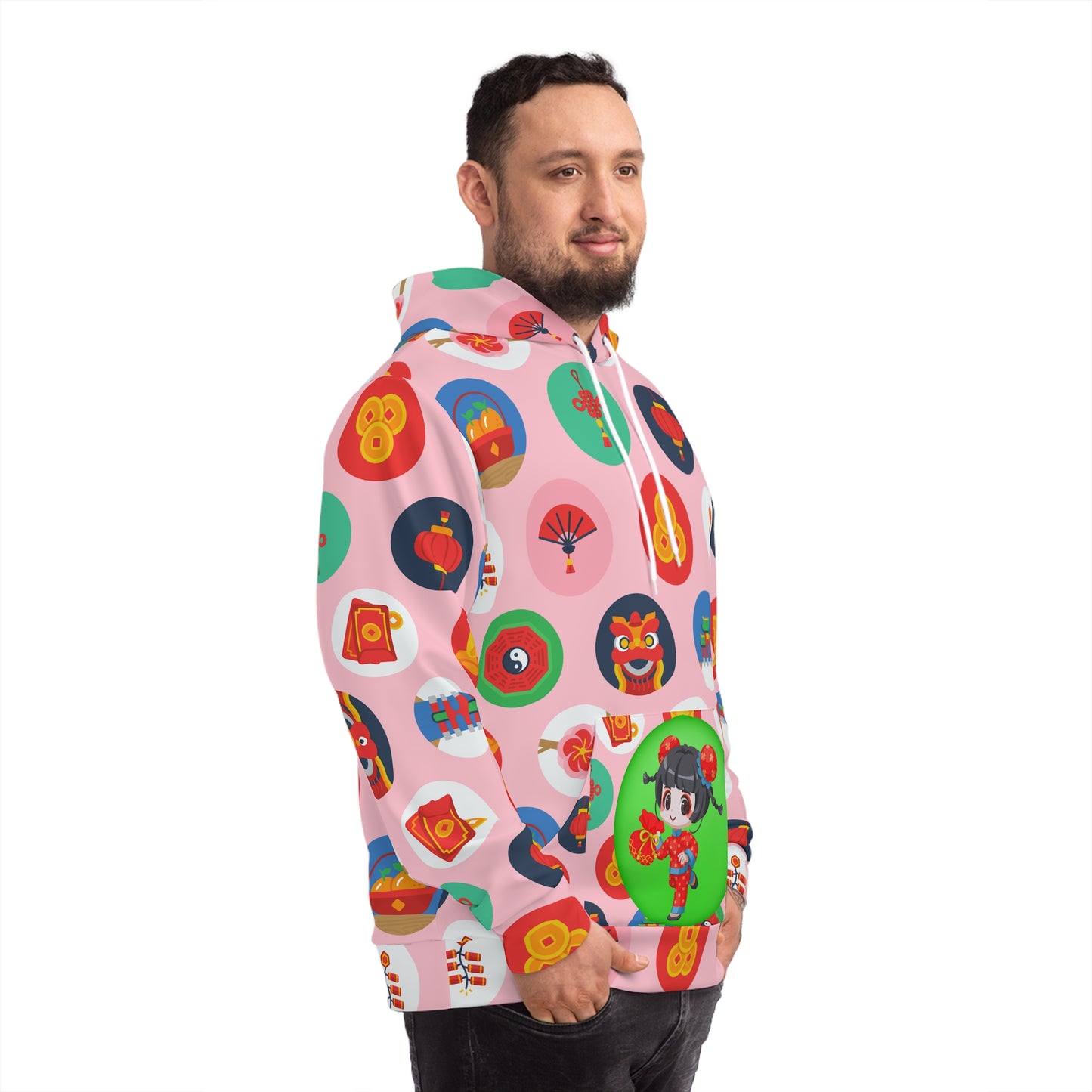 Soluvd Bubble Unisex Fashion Hoodie