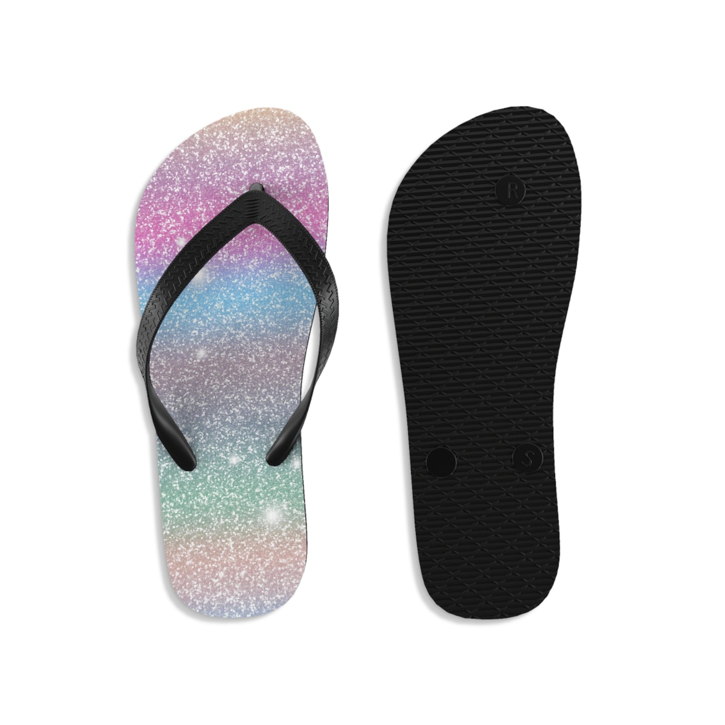 Soluvd Sparkle Unisex, Women's, Men's Flip-Flops